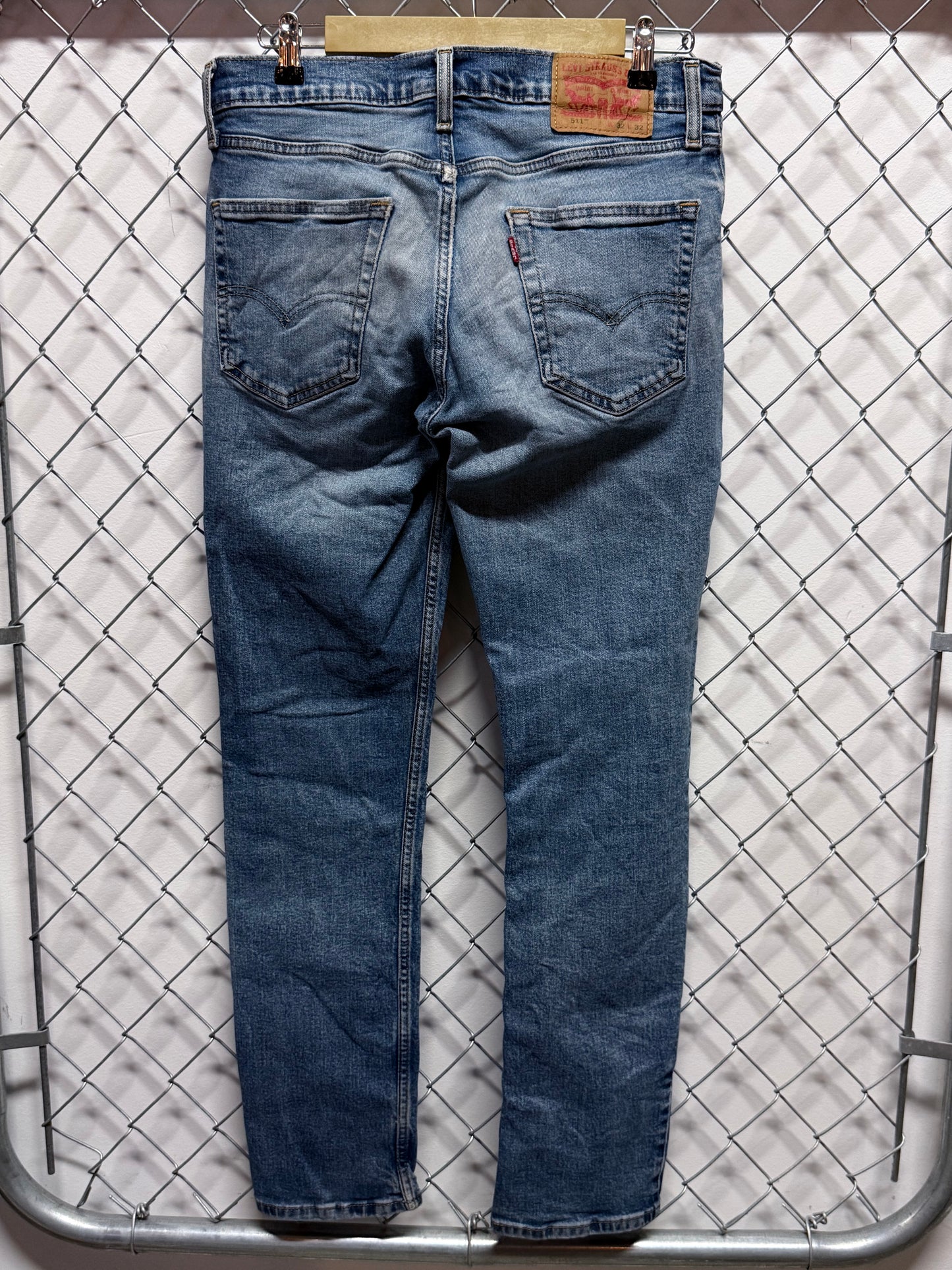 Levi's 511 Straight Leg Denim Jeans Size 31x31