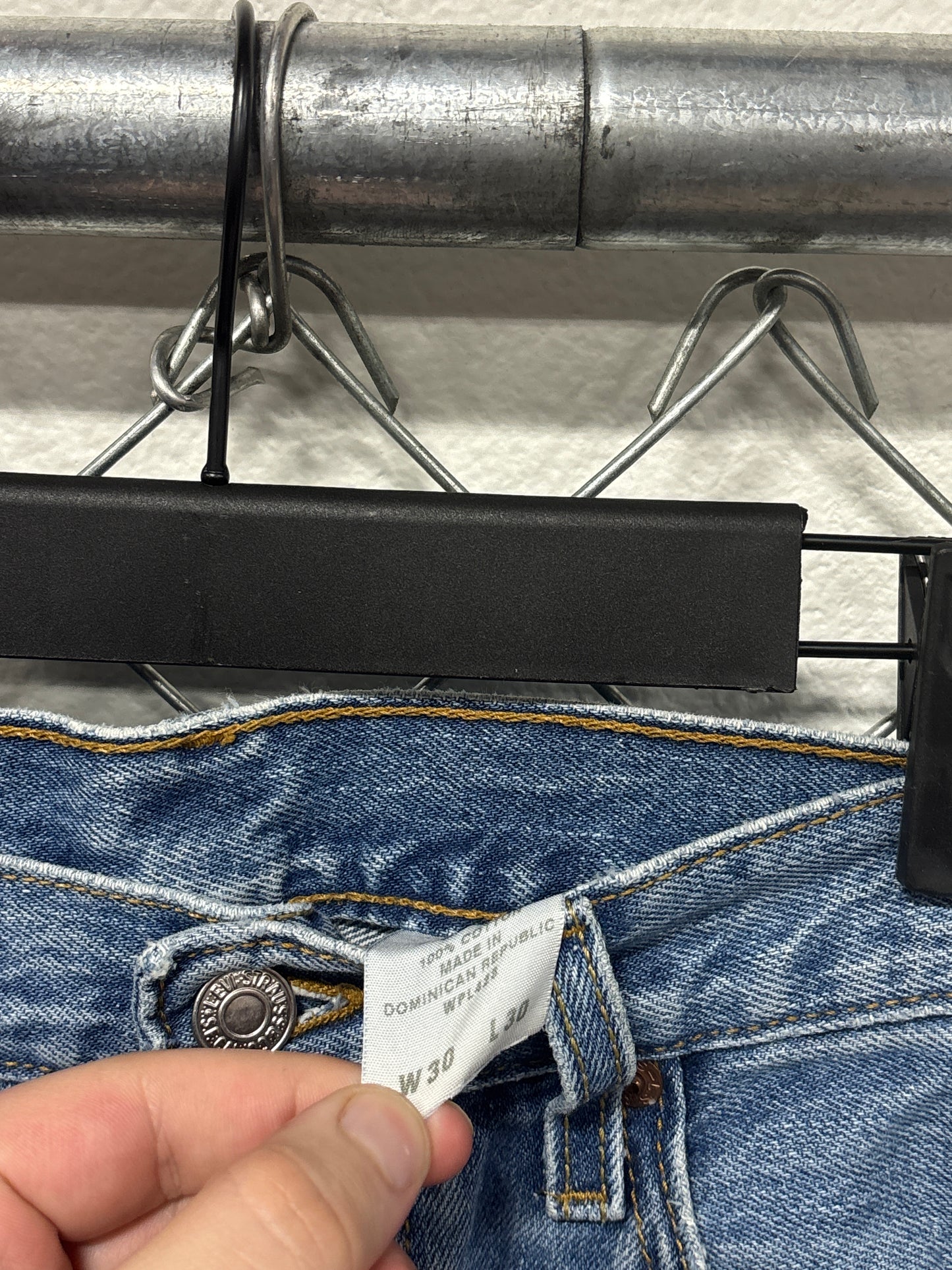 Vintage Y2K Levi's 501 Denim Jeans Size 30x30