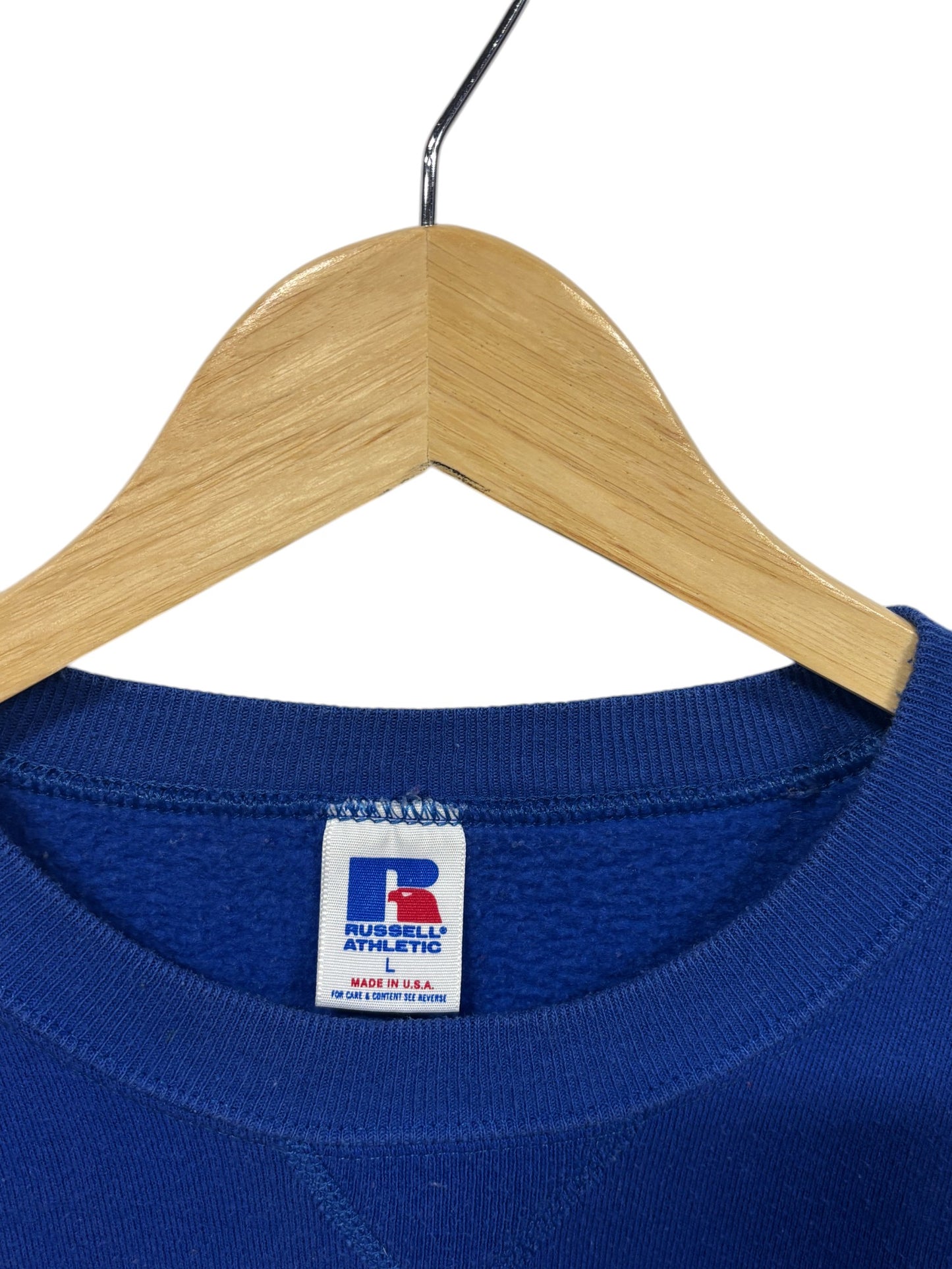 Vintage 90's Russell Athletic Weight Lifting Competition Sweater Size Large