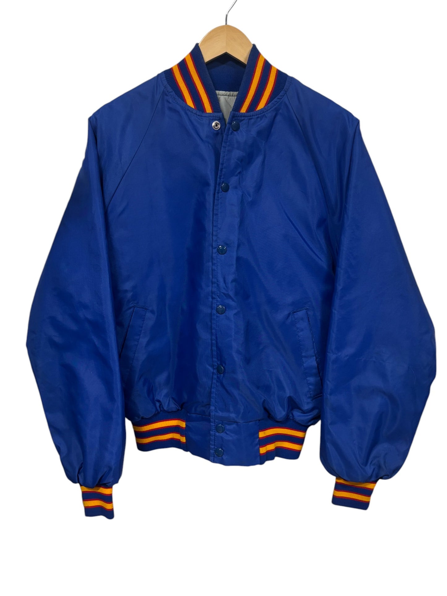 Vintage 1989 Montana Centennial Satin Bomber Jacket Size Medium