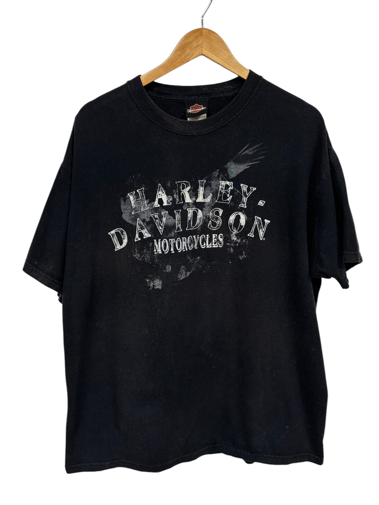 Vintage Harley Davidson Beaumont Texas Cowboy Biker Tee Size XL