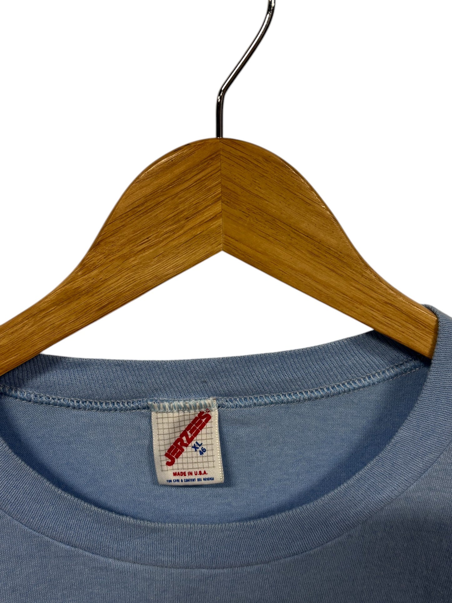 Vintage 90's Jerzees Pray Saab Connecticut Dealership Tee Size XL