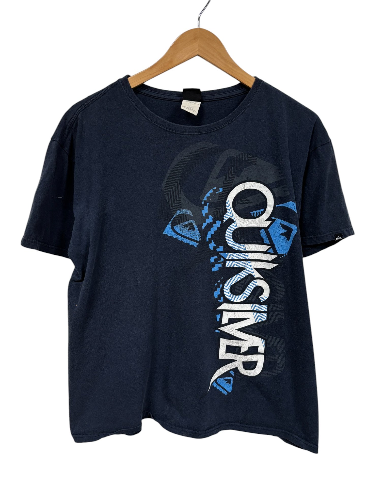 Vintage 00's Quiksilver Classic Logo Graphic Tee Size Large
