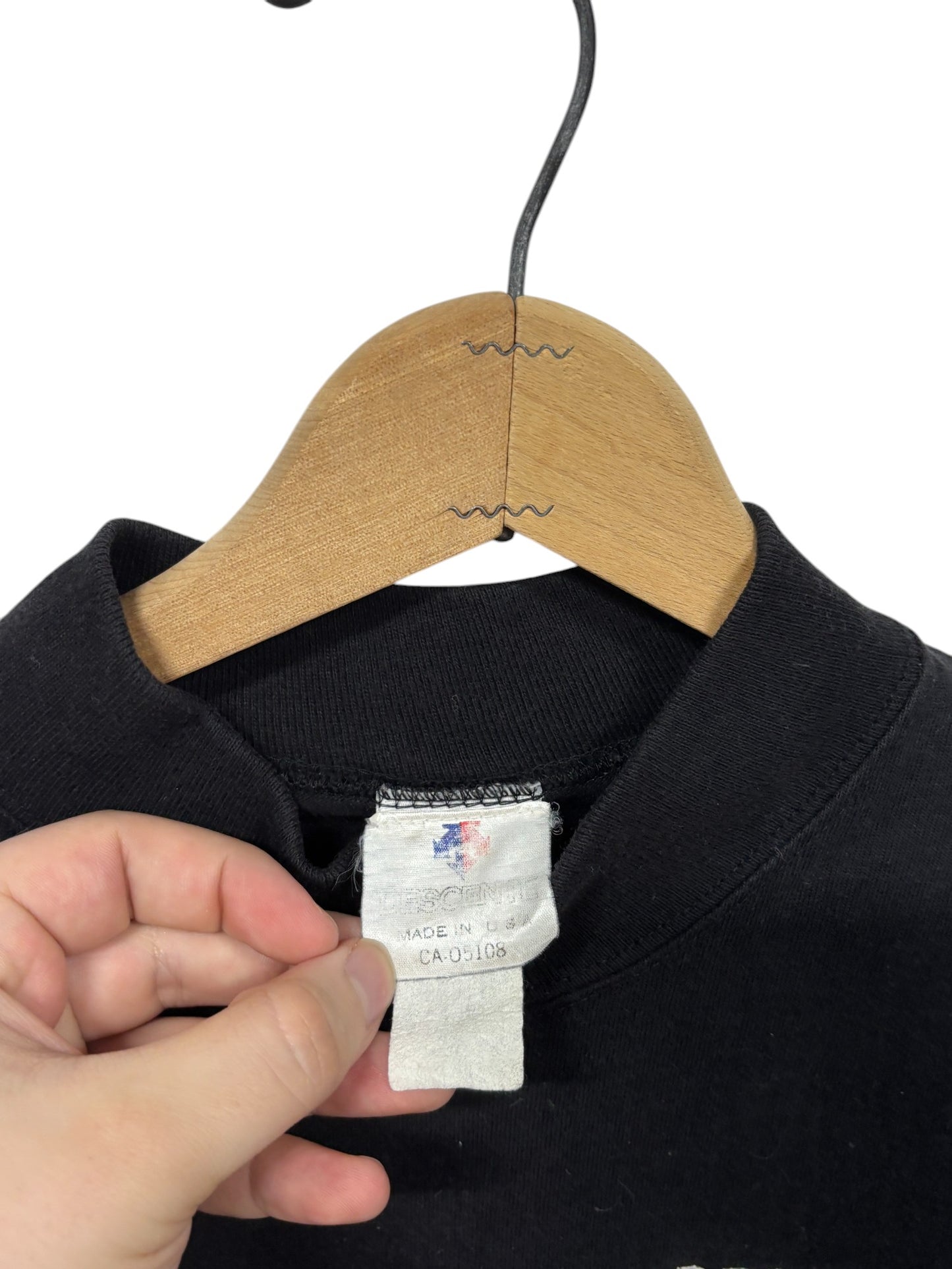 Vintage 90's Descente Mock Neck Long Sleeve Embroidered Shirt Size XL