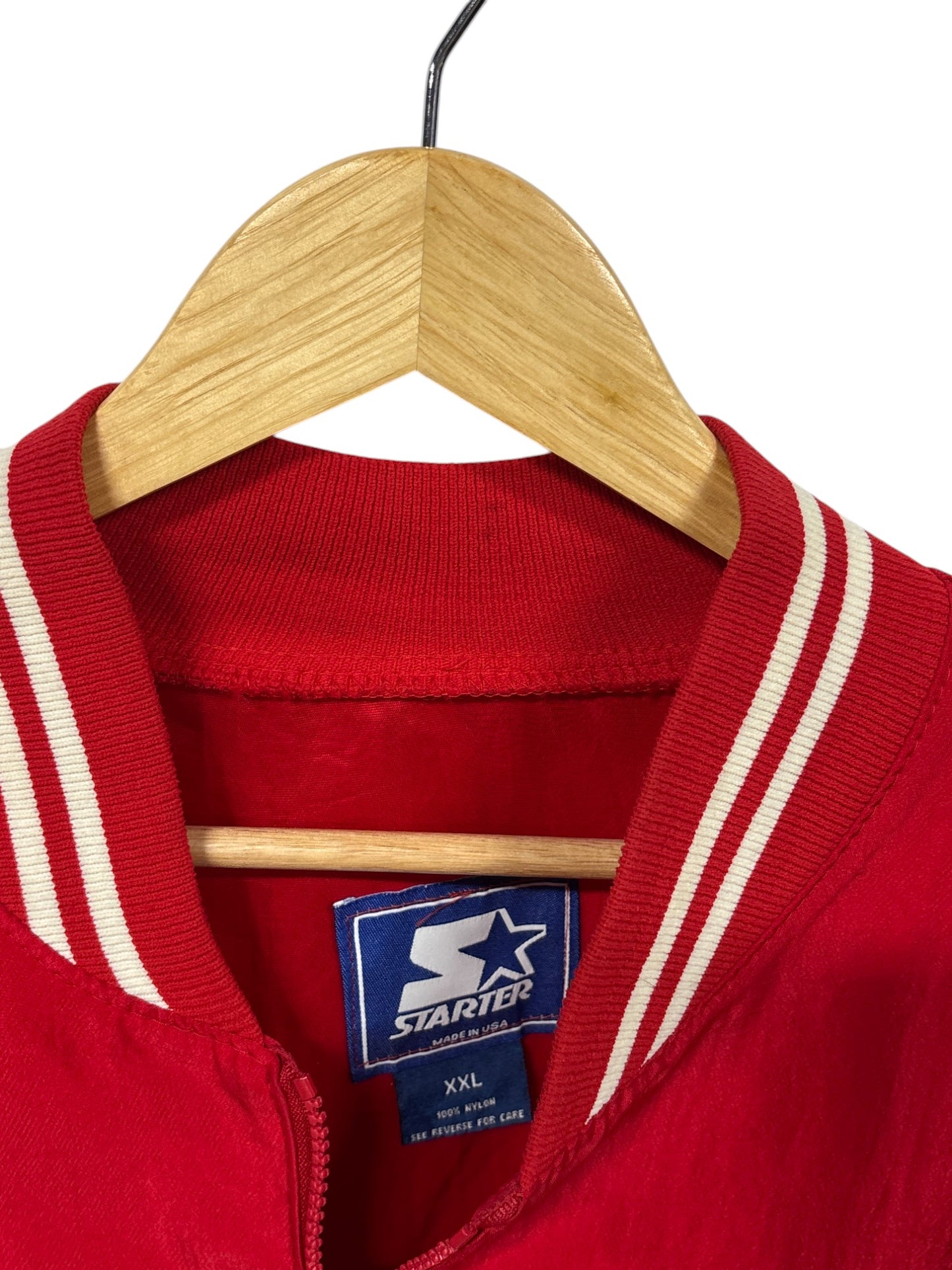 Vintage 90's Starter Billings Mustangs Baseball Quarter Zip Jacket Size XXL