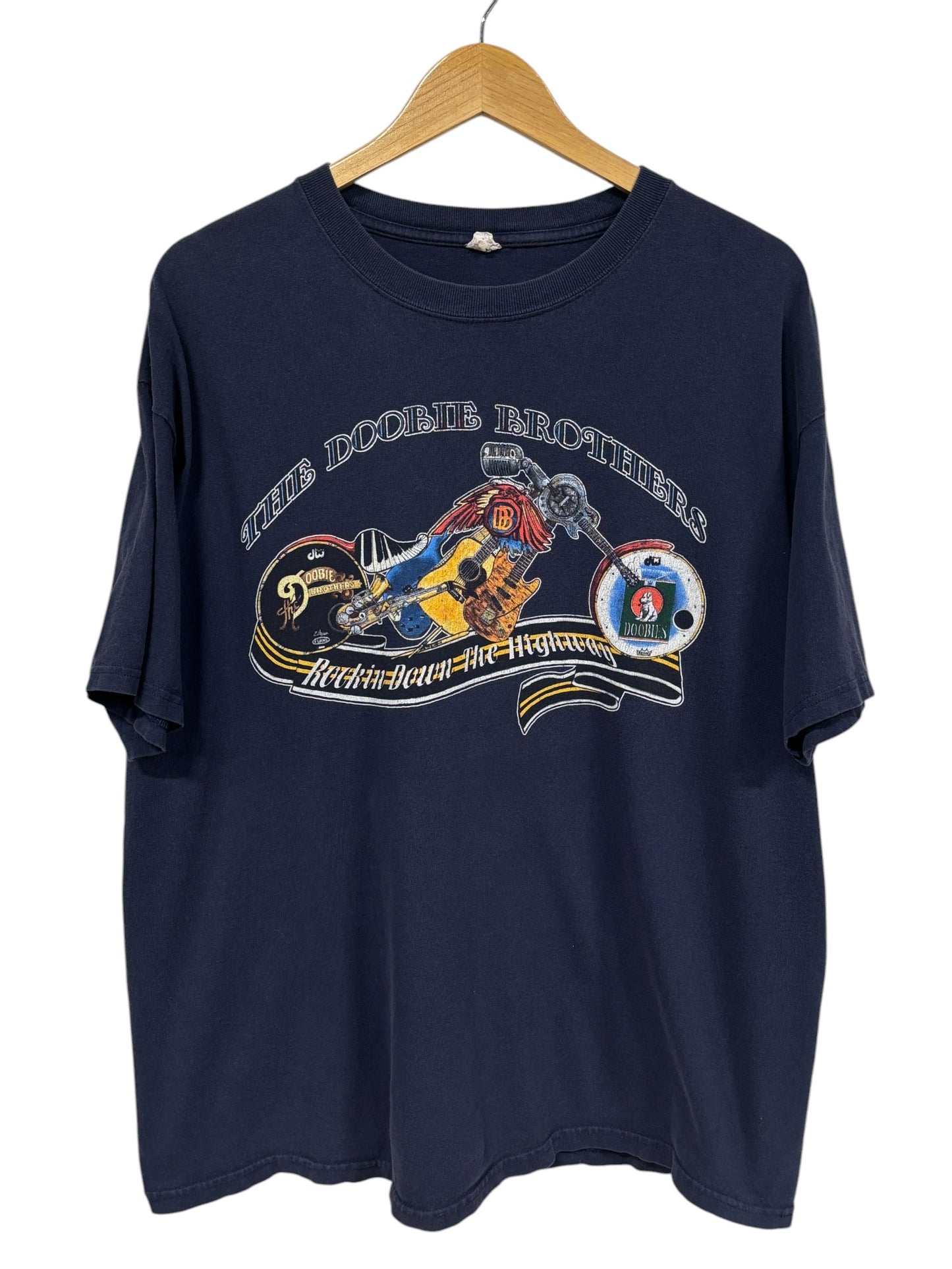 Vintage Doobie Brothers Rockin Down the Highway Band Tee Size XL