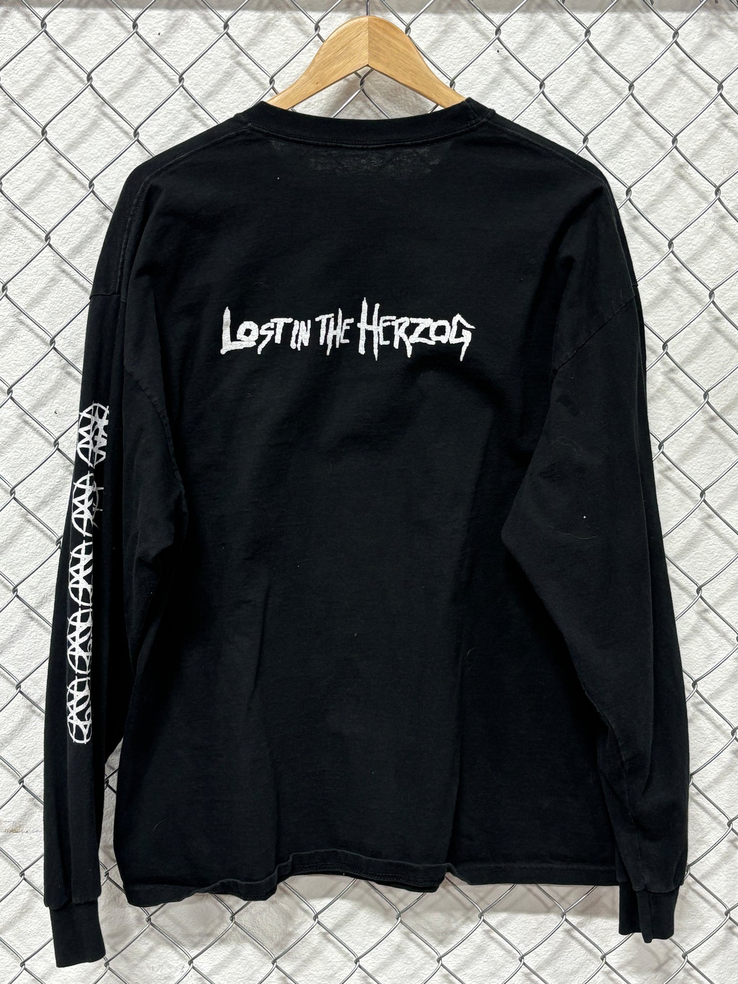 Vintage 90's Lost in the Herzog Long Sleeve Graphic Shirt Size XL