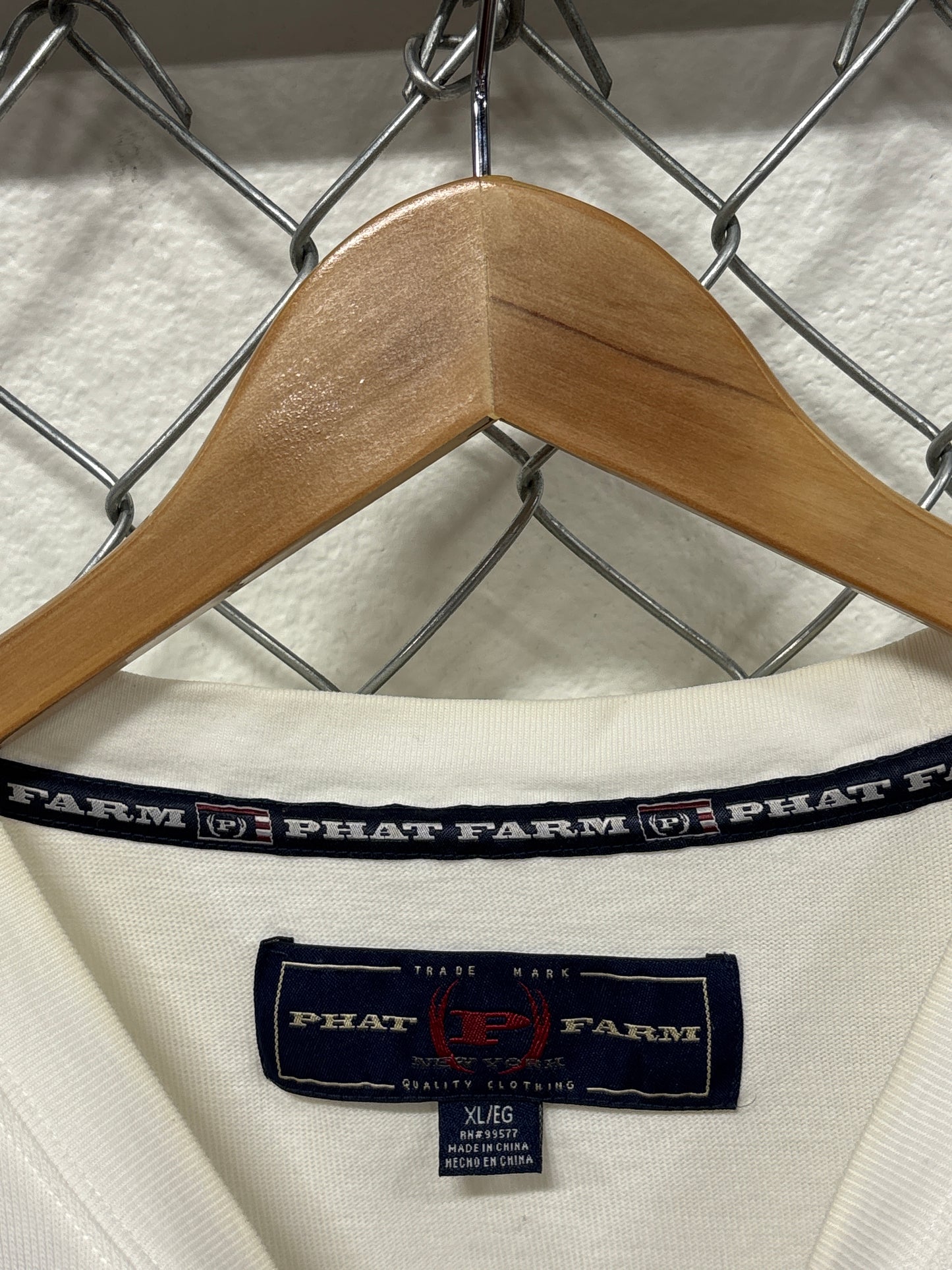 Vintage Y2K Phat Farm Striped Tee Size XL