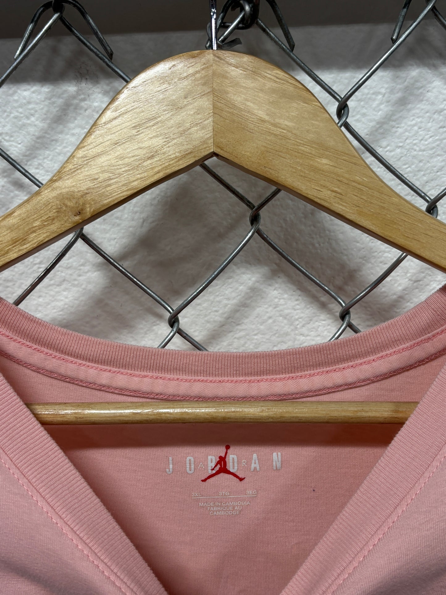 Jordan Brand Jumpman Pink Tee Size 3XL