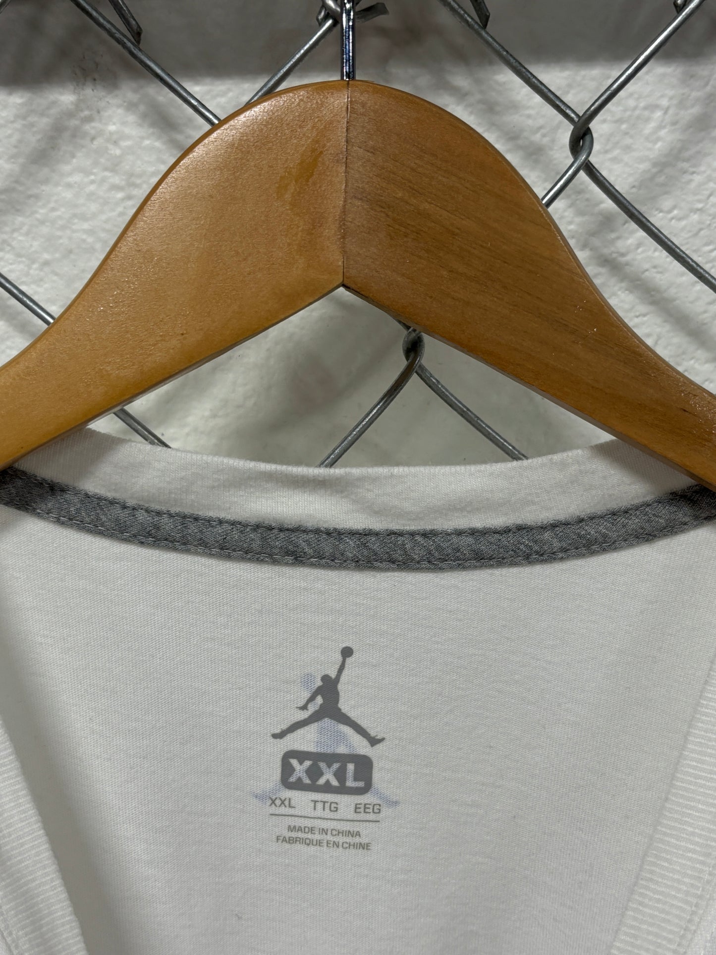 Jordan Brand White Jumpman Logo Tee Size XXL
