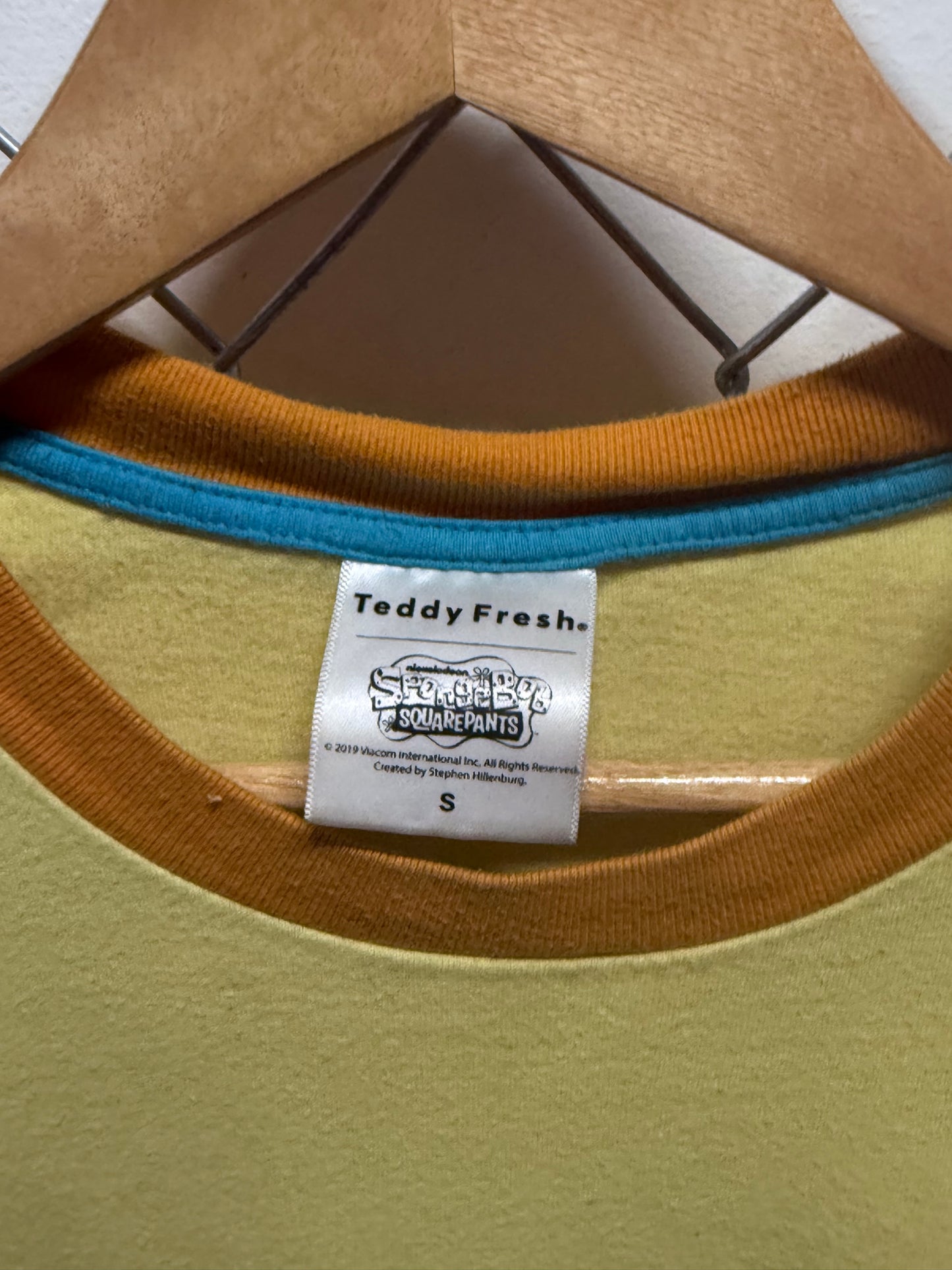 Teddy Fresh Spongebob Tee Size Small