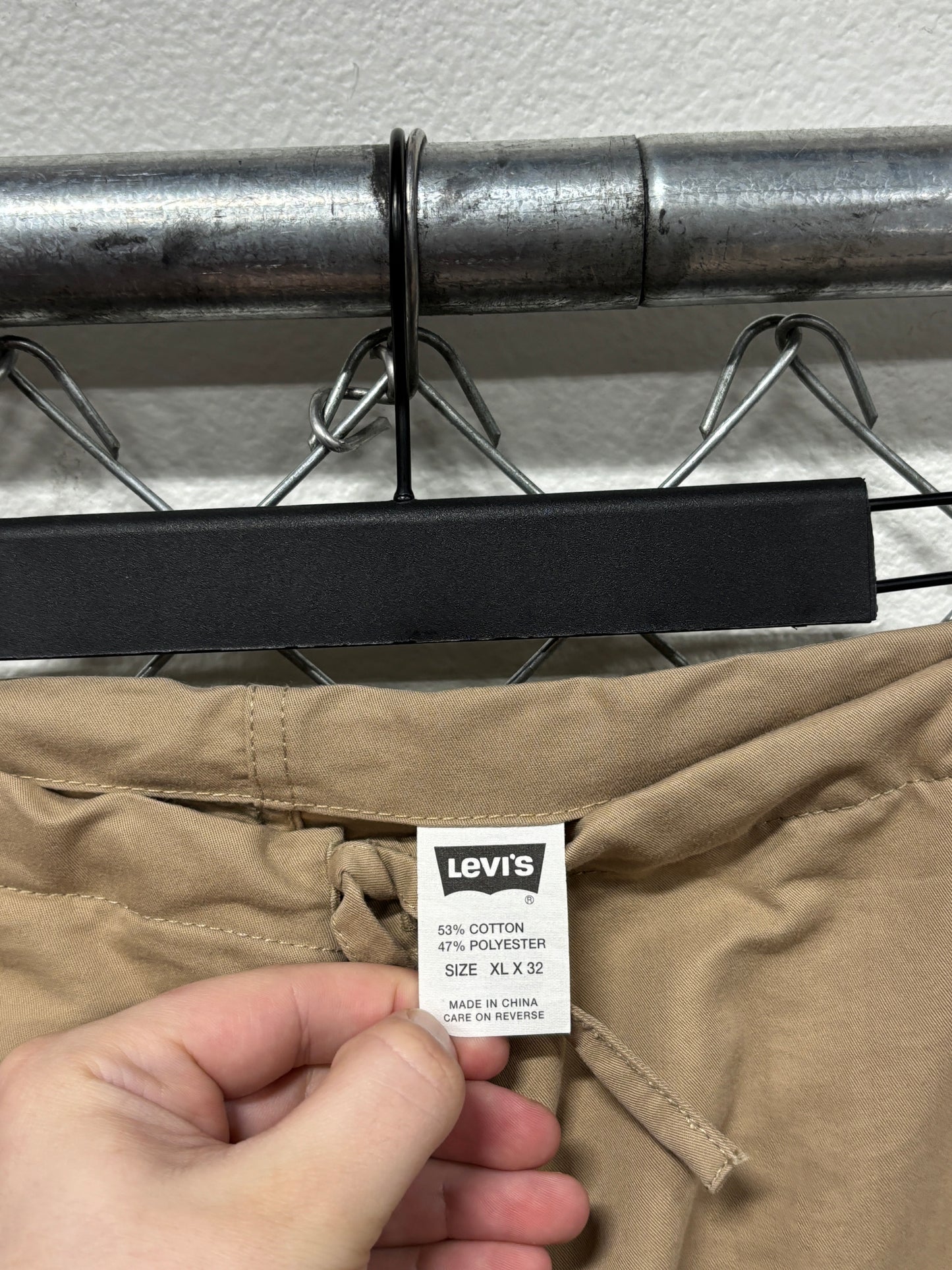 Vintage Levi's Brown Baggy Cargo Pants Size XL