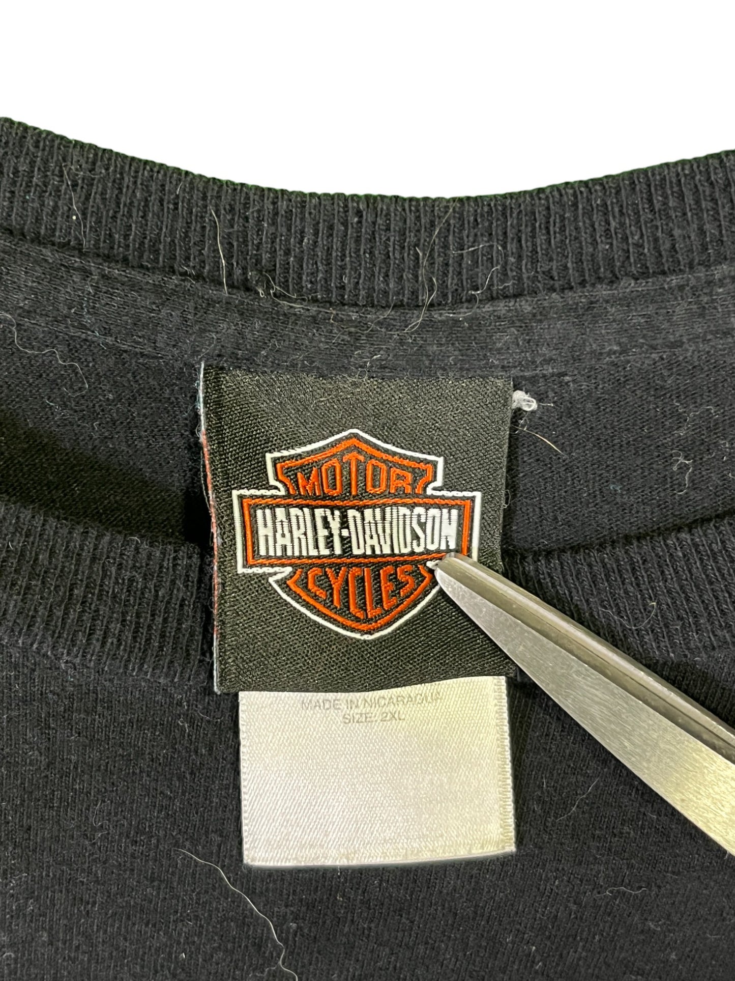 Harley Davidson Vacaville California Biker Graphic Tee Size XXL