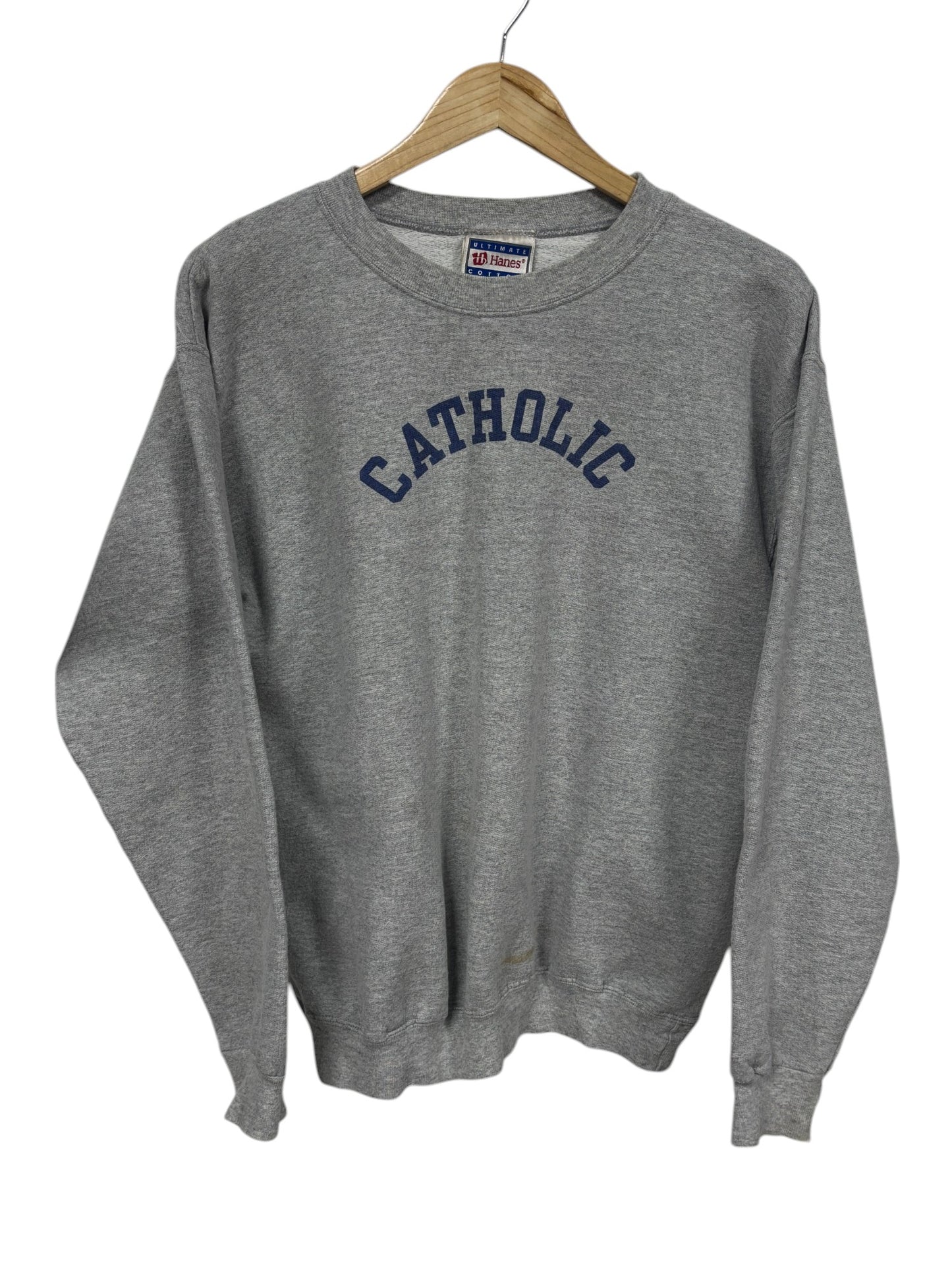 Vintage 90's Catholic Crewneck Sweater Size Small