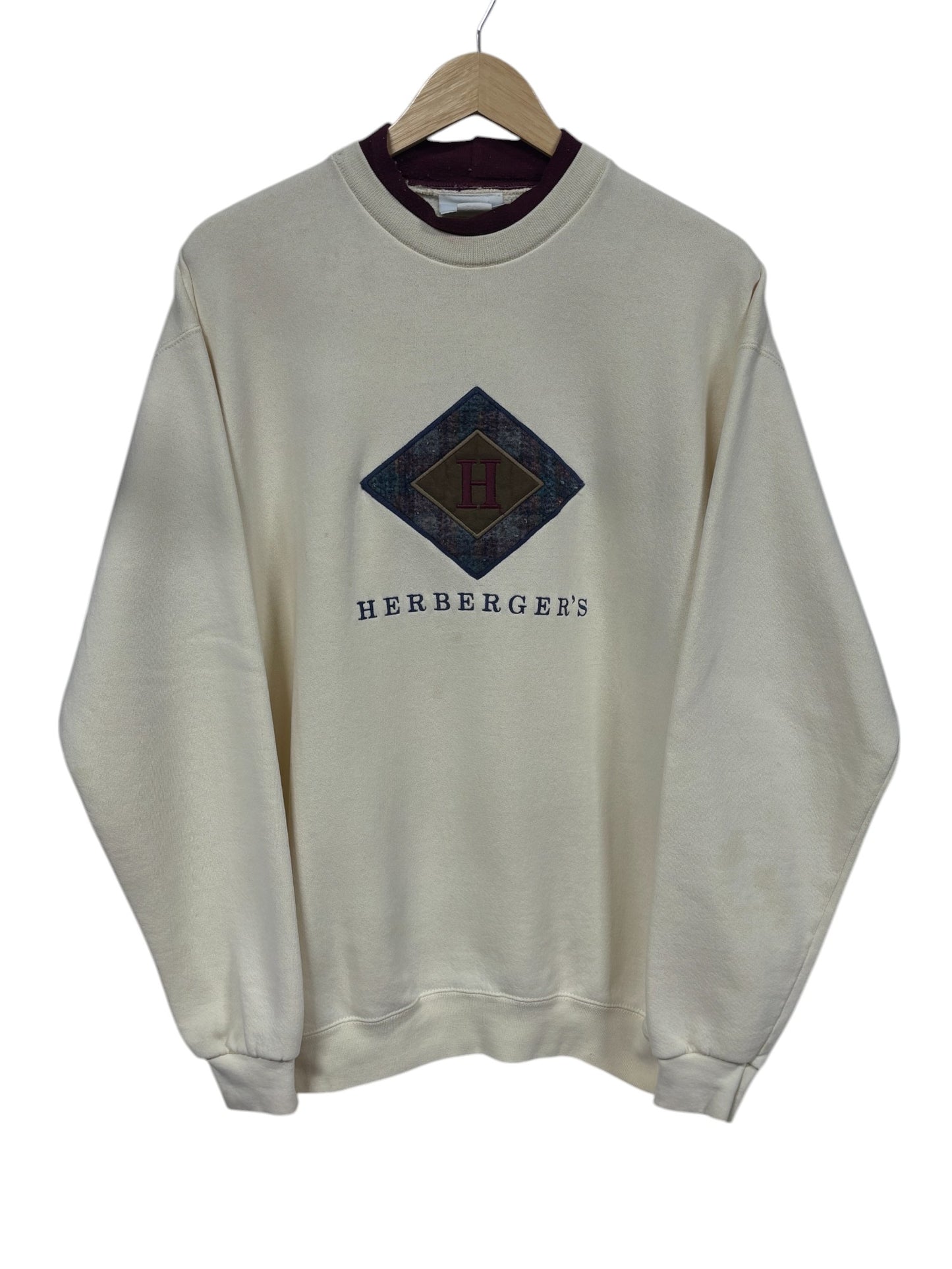 Vintage 90's Herbergers Department Store Crewneck Sweater Size Large