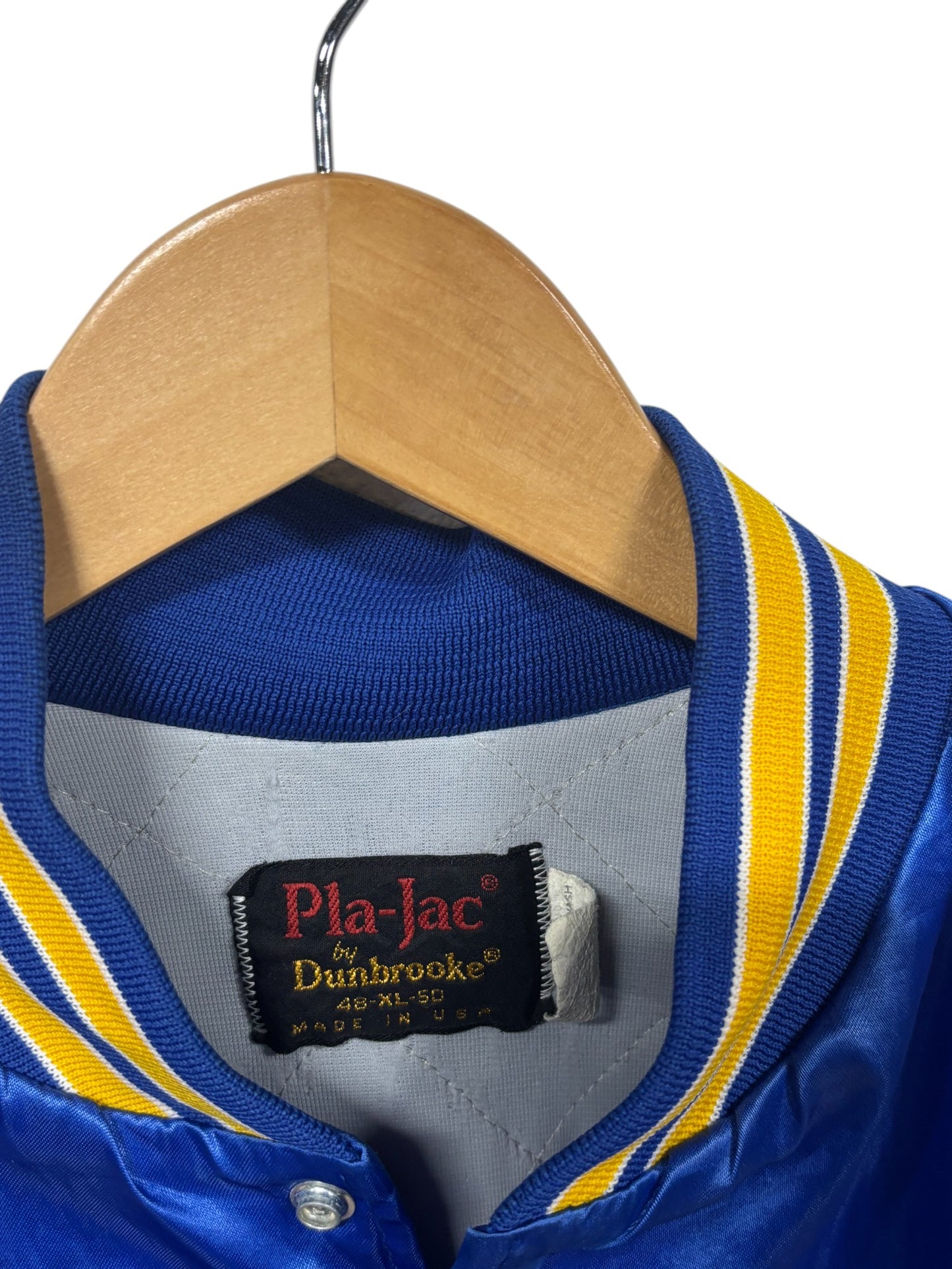 Vintage 90's Billings Montana Eagle Nest Card Room Bomber Jacket Size XL