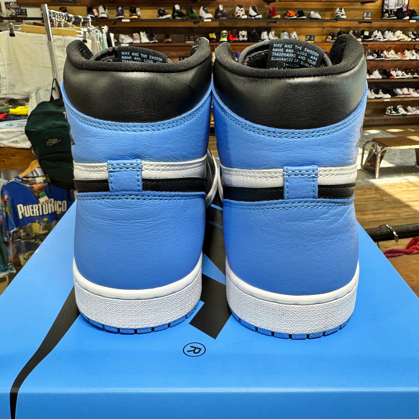 Jordan 1 'UNC Toe' Size 14