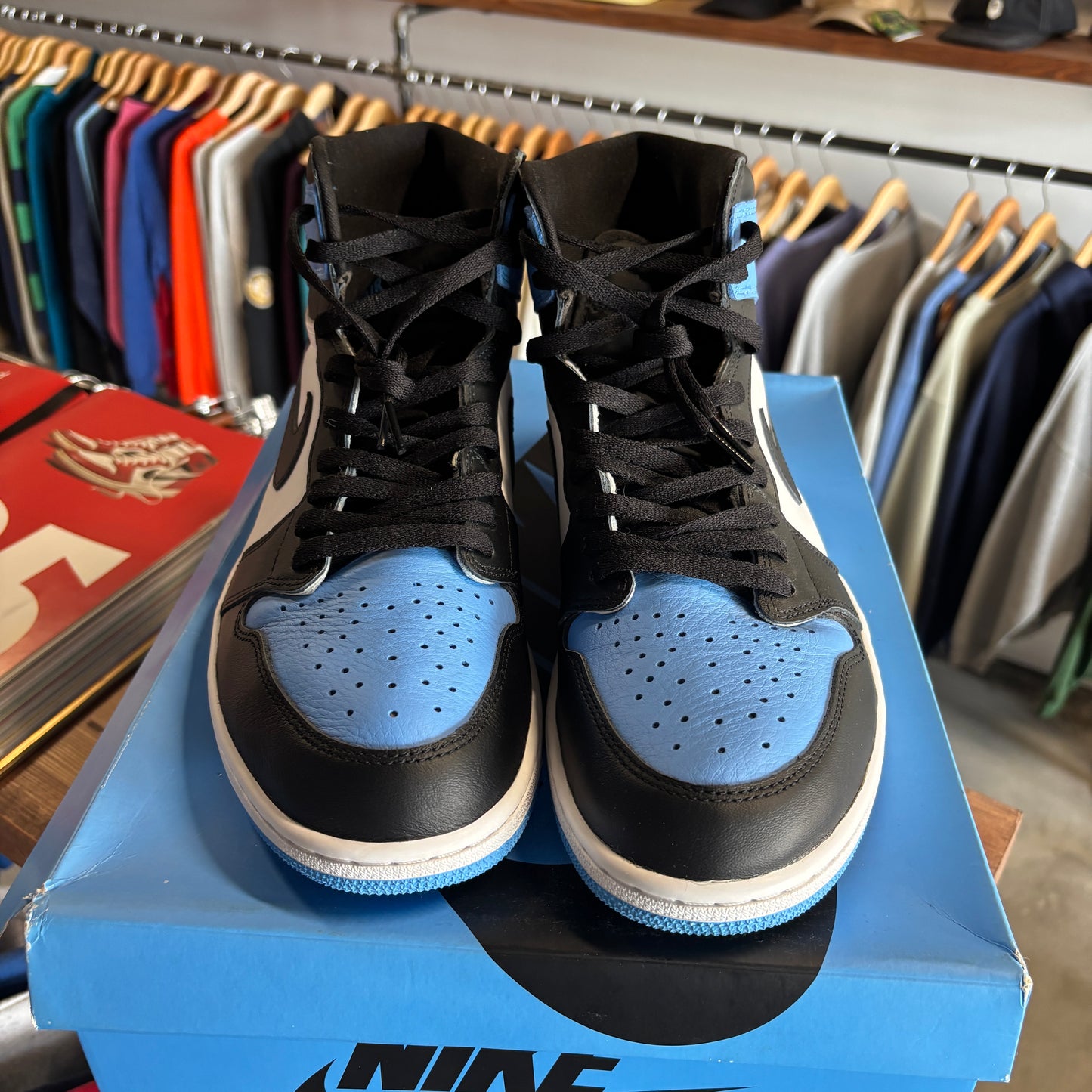 Jordan 1 'UNC Toe' Size 14