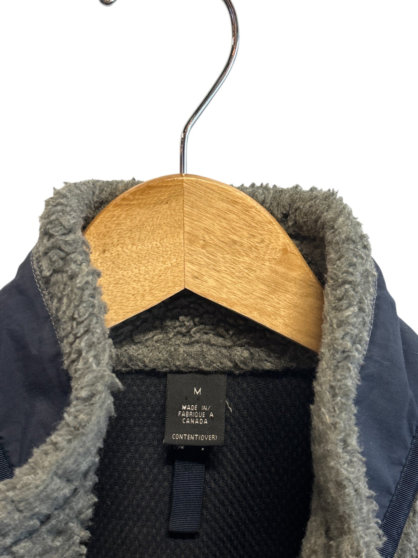 Vintage Patagonia Grey Retro X Deep Pile Zip Up Vest Size Medium