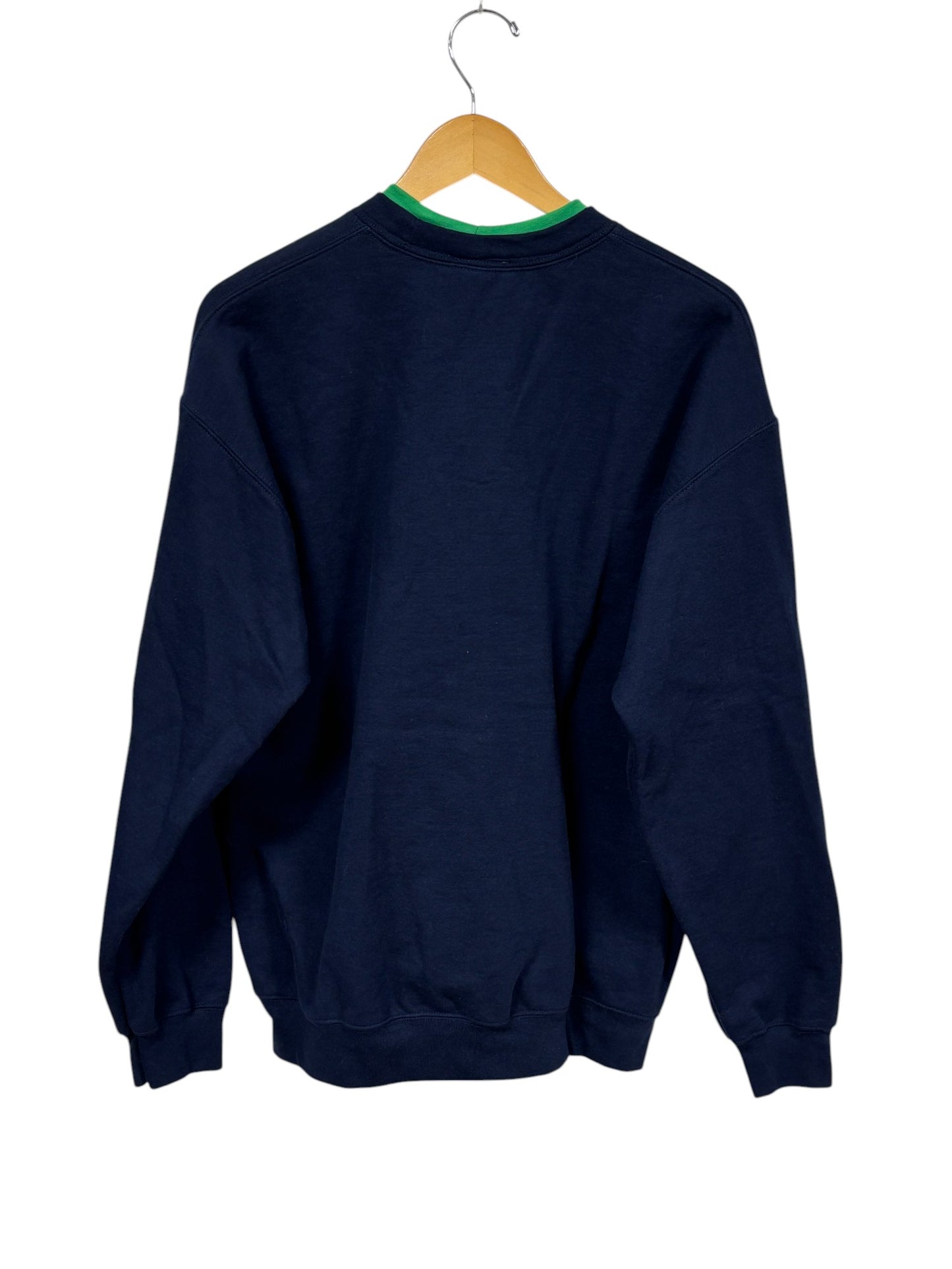 Vintage 90's Green Clovers Crewneck Sweater Size XL
