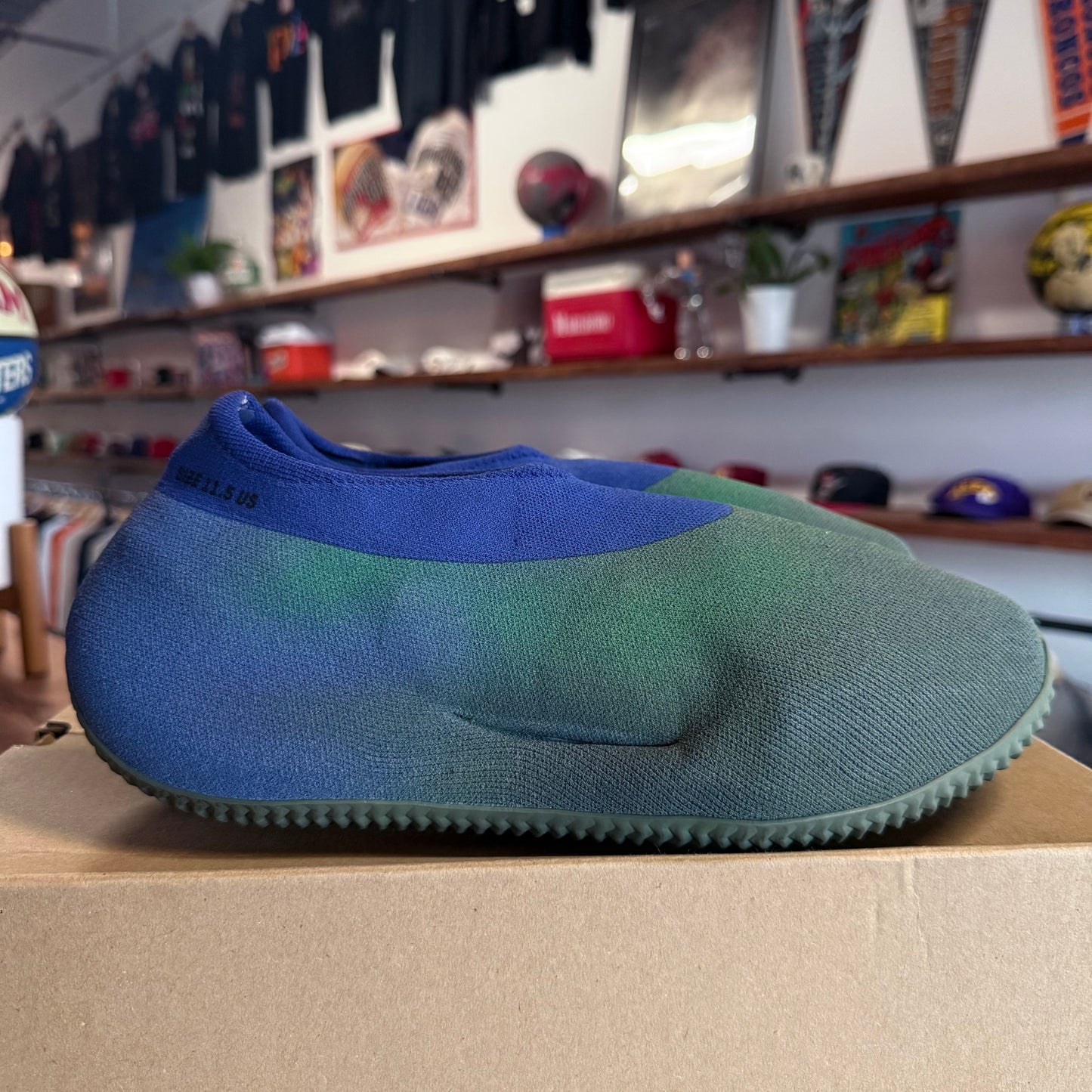 Yeezy Knit Runner 'Faded Azure' Size 11.5