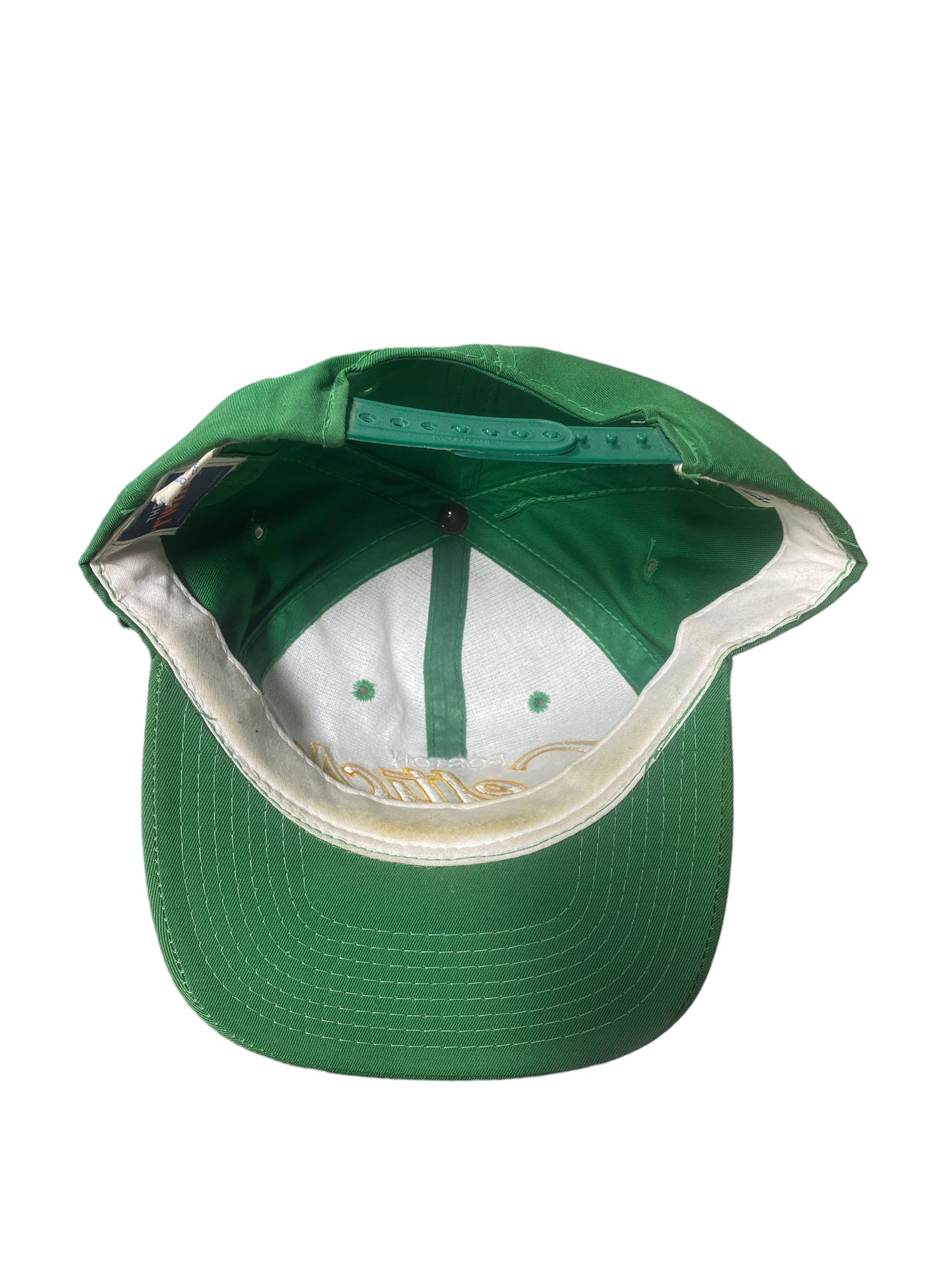 Vintage 90's Sports Specialties Boston Celtics Script Snapback Hat