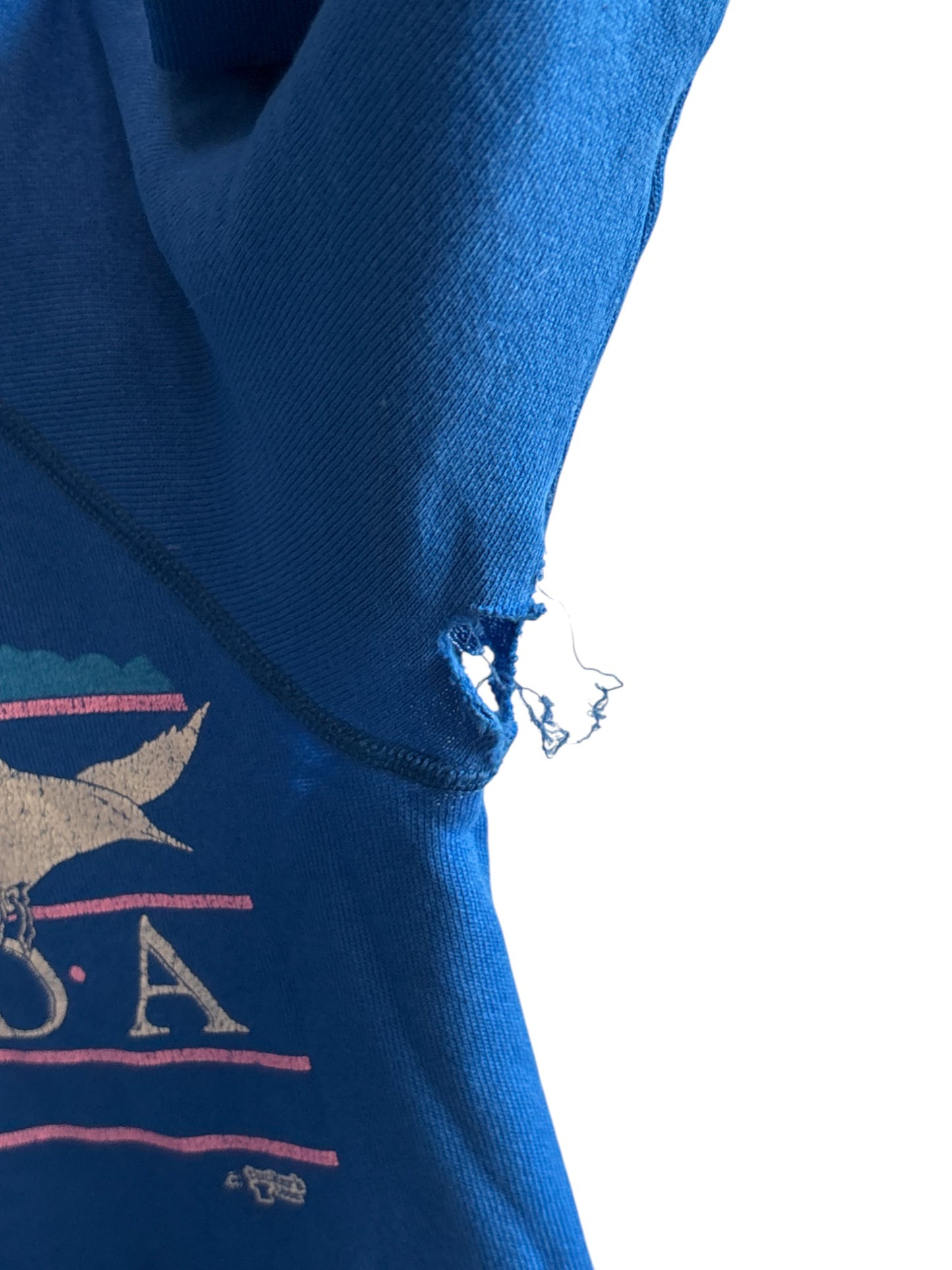 Vintage 80's Bermuda Longtails Nature Crewneck Sweater Size Medium