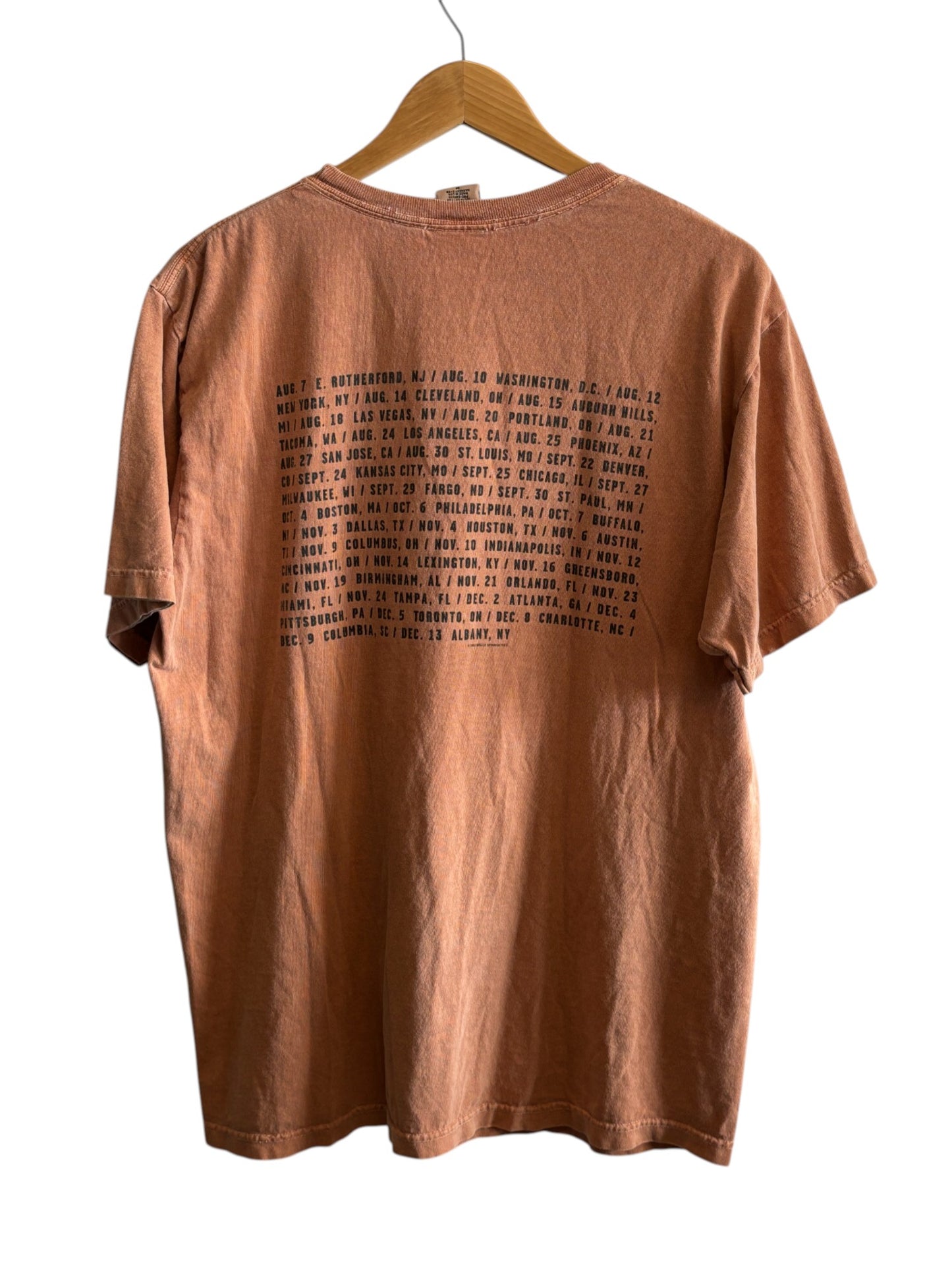 Vintage Bruce Springstreen E Street Band The Rising Concert Tee Size Medium