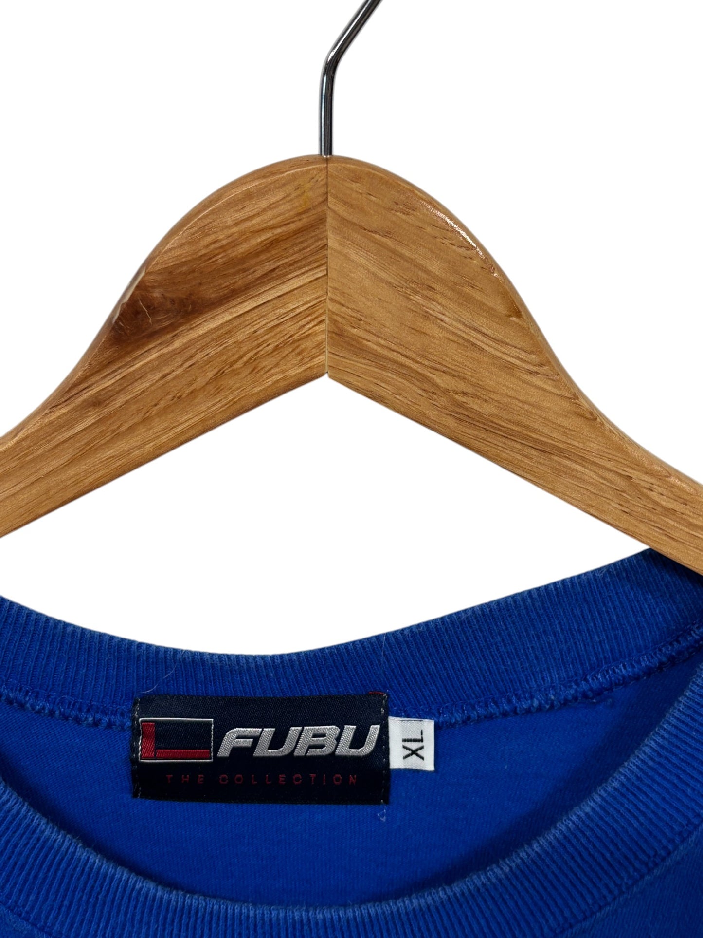 Vintage Y2K FUBU Big Print Logo Graphic Tee Size XL