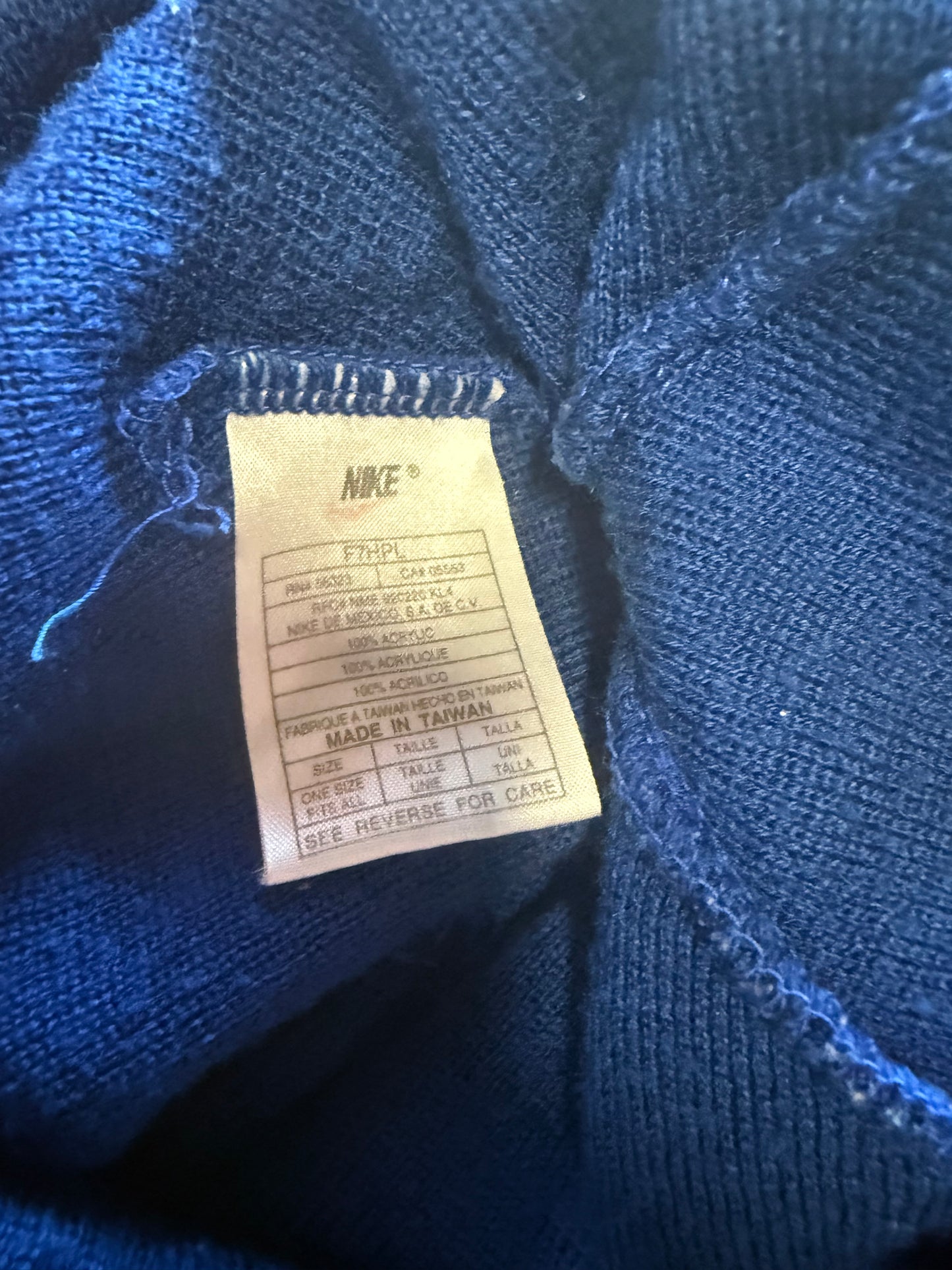 Vintage Nike Swoosh Logo Beanie