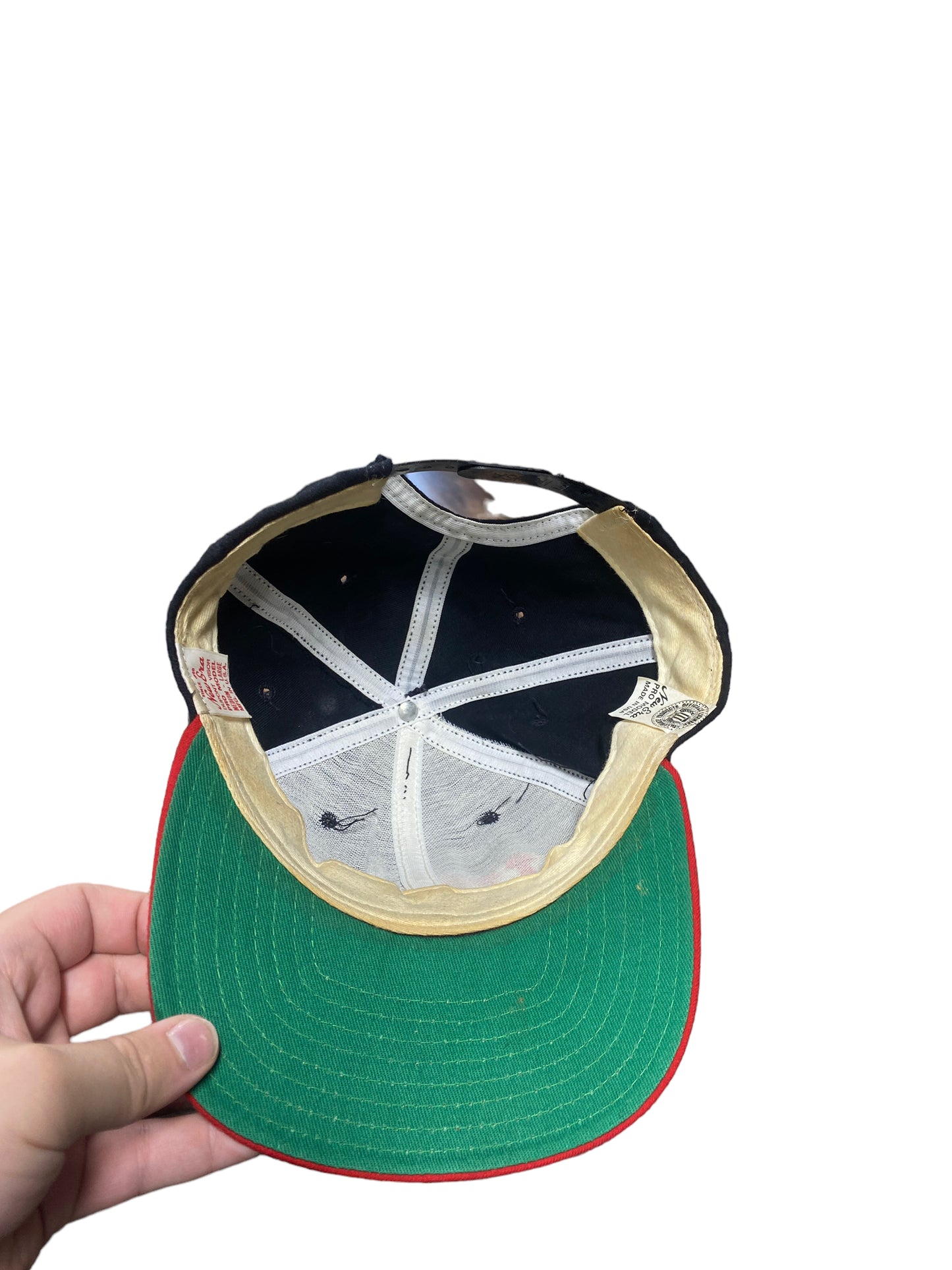 Vintage 90's New Era UNLV Runnin' Rebels Wool Snapback