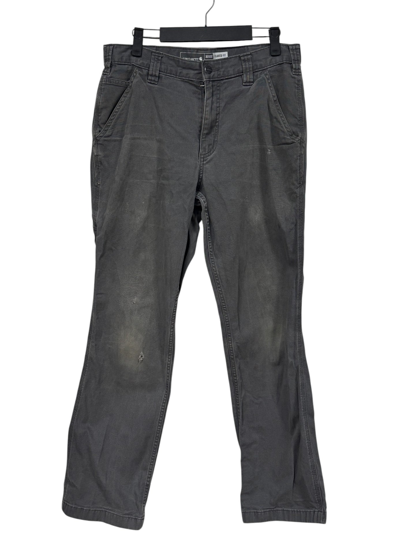 Carhartt Grey Relaxed Fit Carpenter Pants Size 32x32