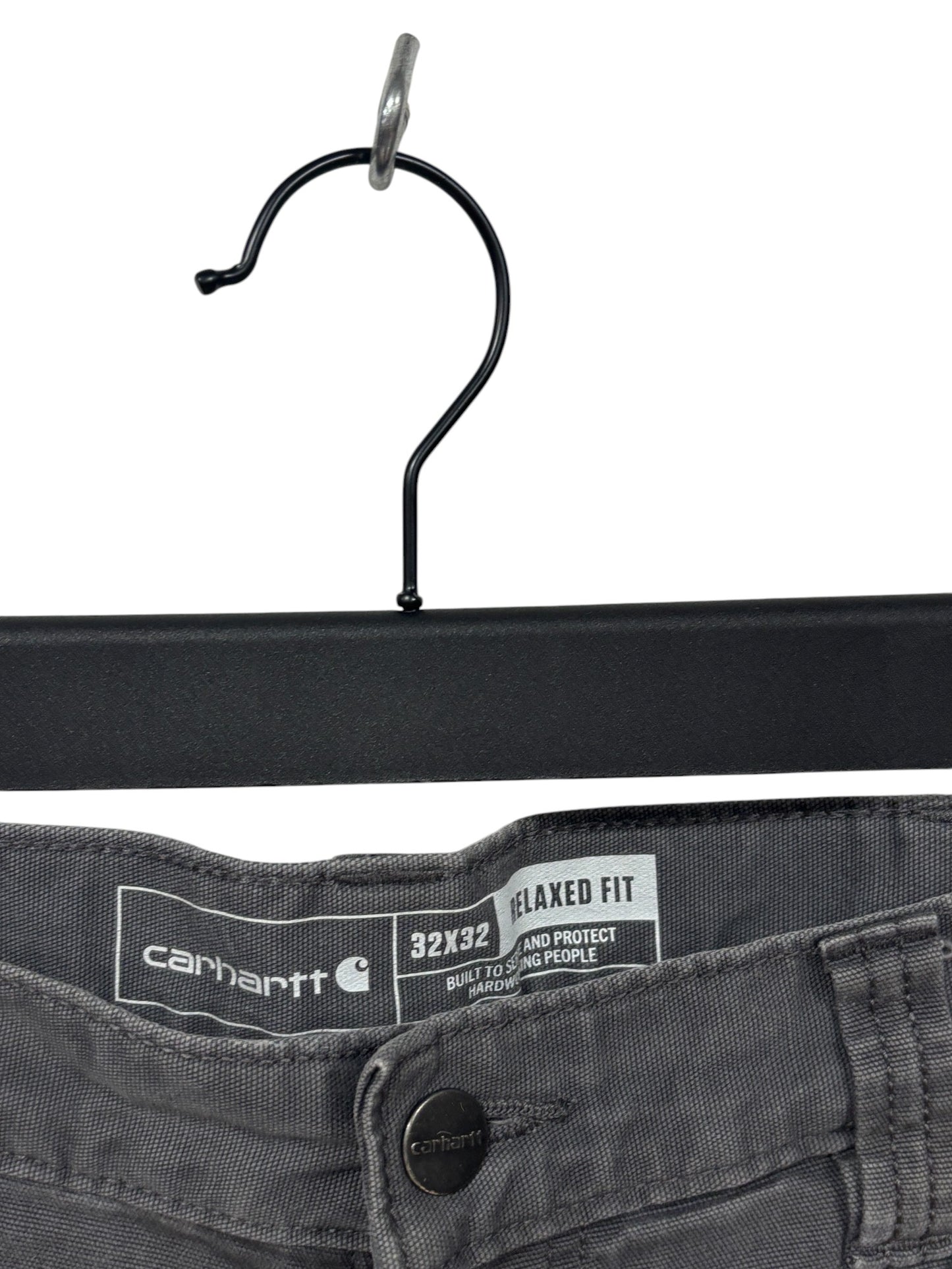 Carhartt Grey Relaxed Fit Carpenter Pants Size 32x32