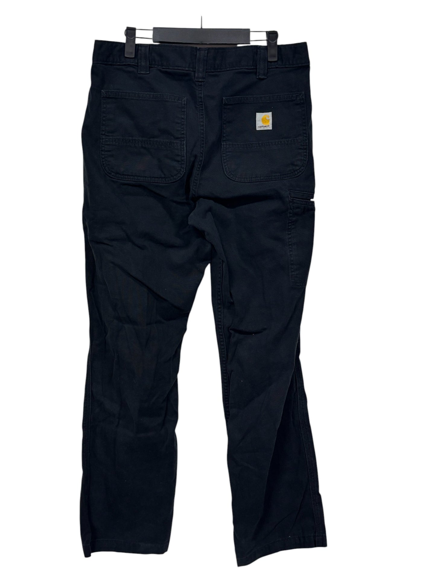 Carhartt Relaxed Fit Faded Black Carpenter Pants Size 34x32