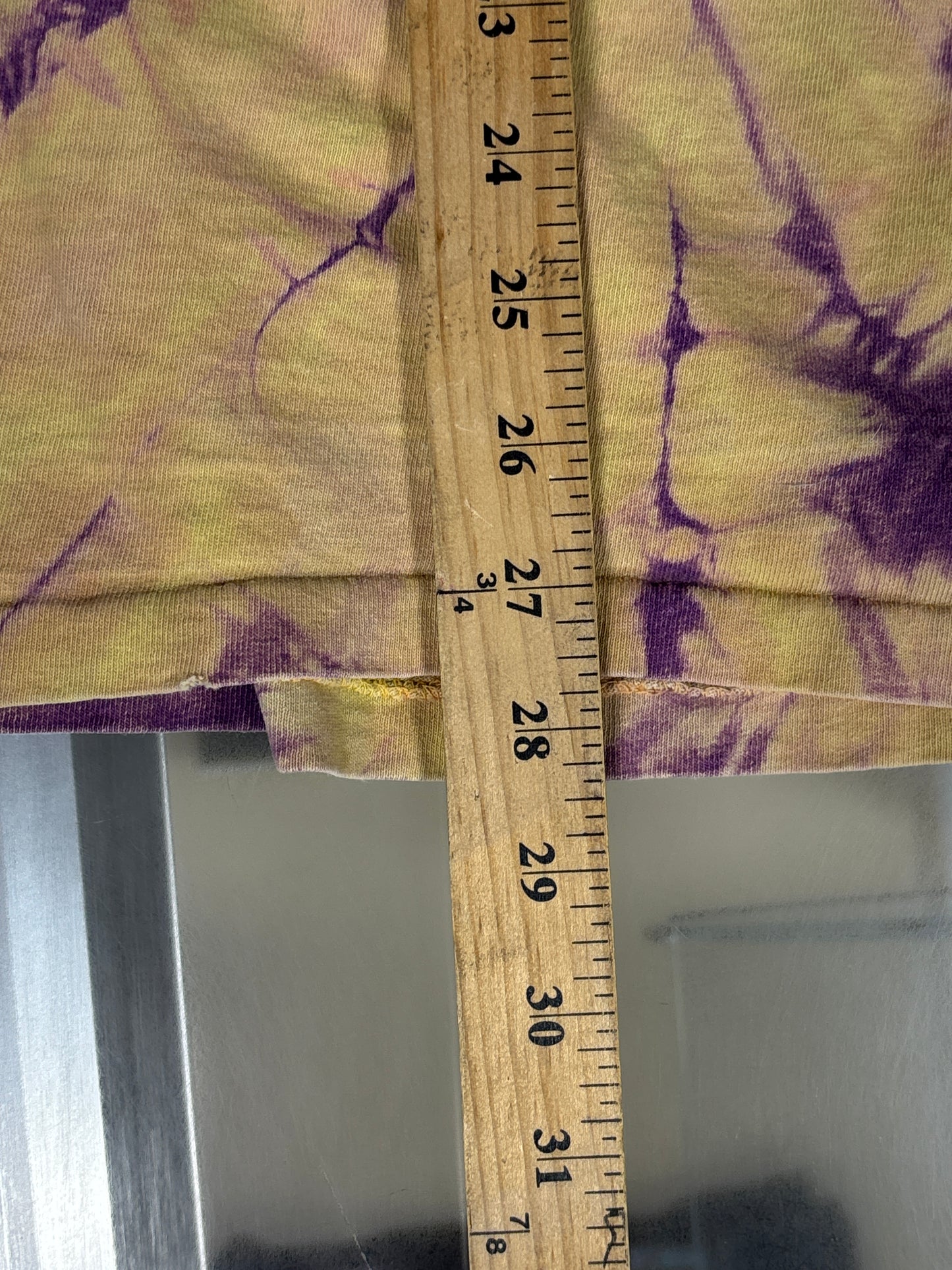 Vintage 90's Tie Dye Aztec Art Sun Graphic Tee Size XL