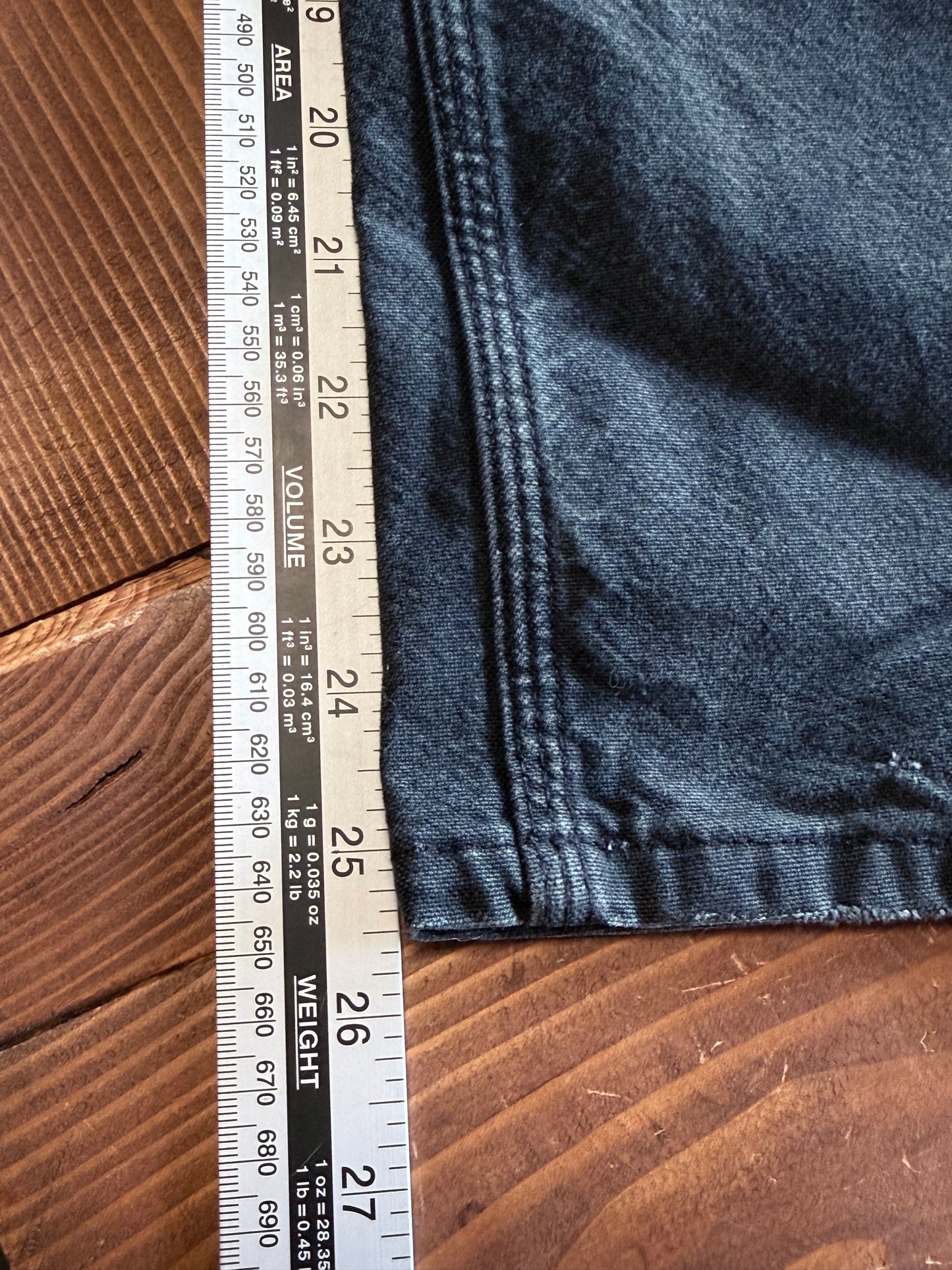 Carhartt Faded Black Double Knee Carpenter Pants Size 32x26