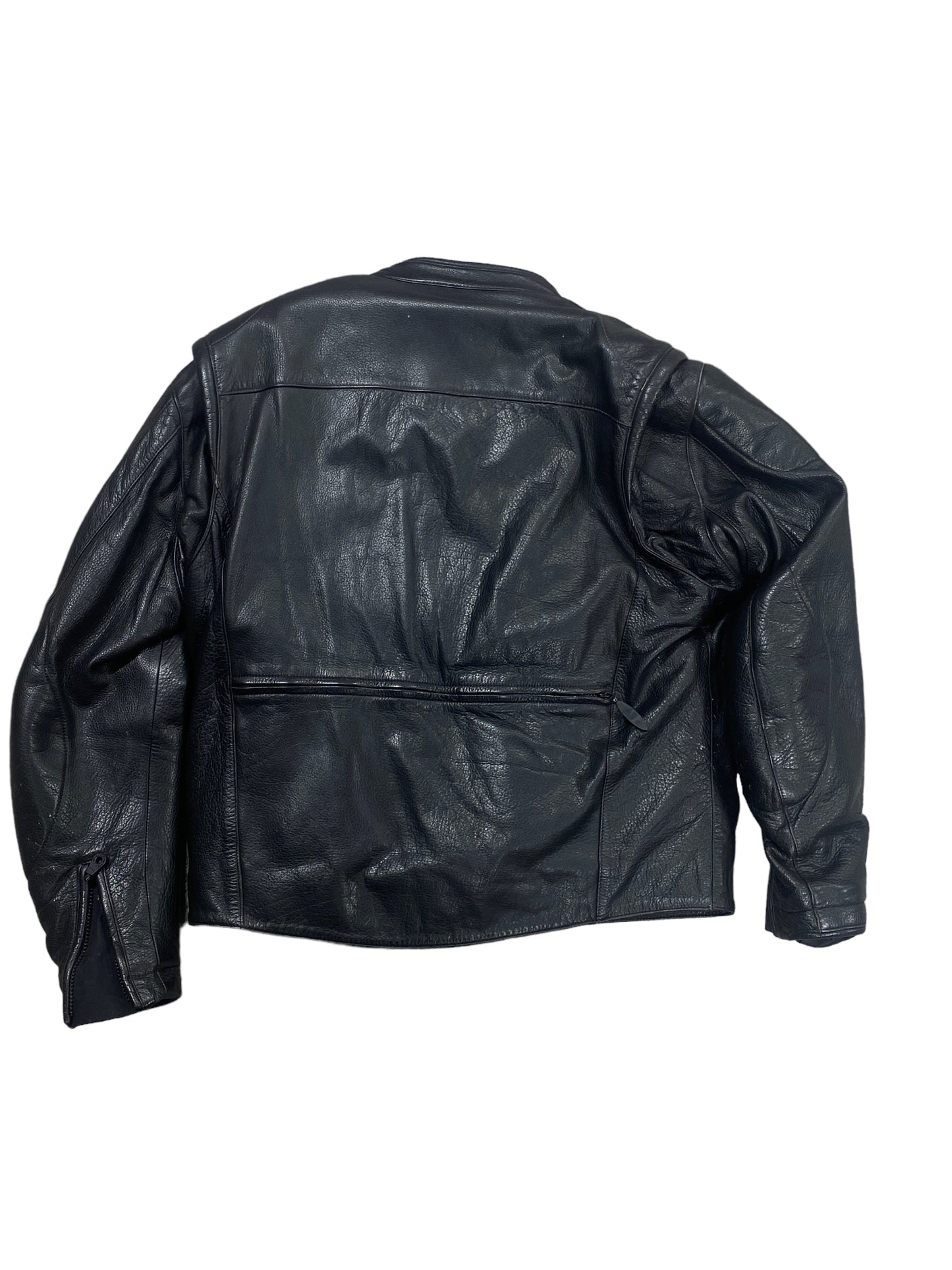 Vintage Harley Davidson FXRG Series 1 Genuine Leather Biker Jacket Size Large