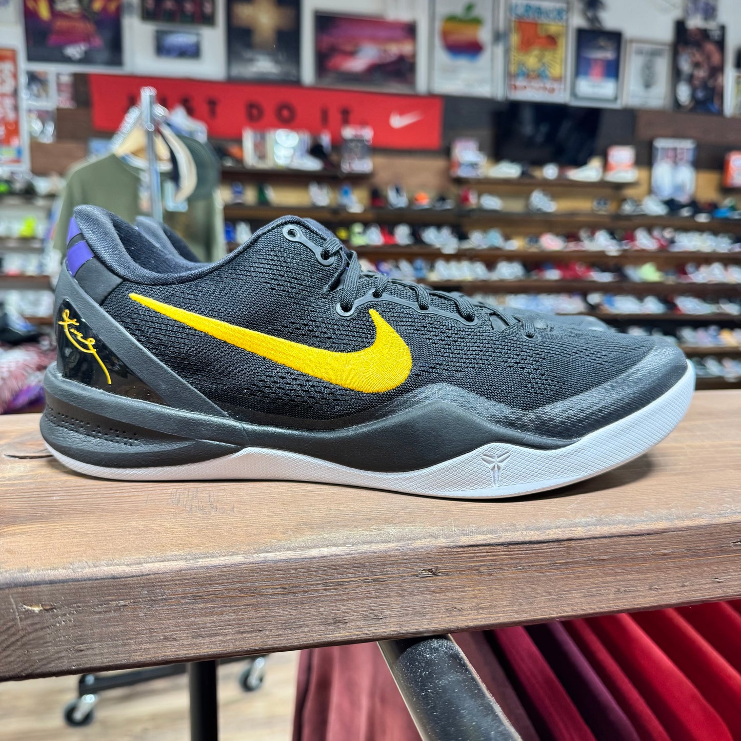 Nike Kobe 8 Protro 'Lakers Away' Size 10.5