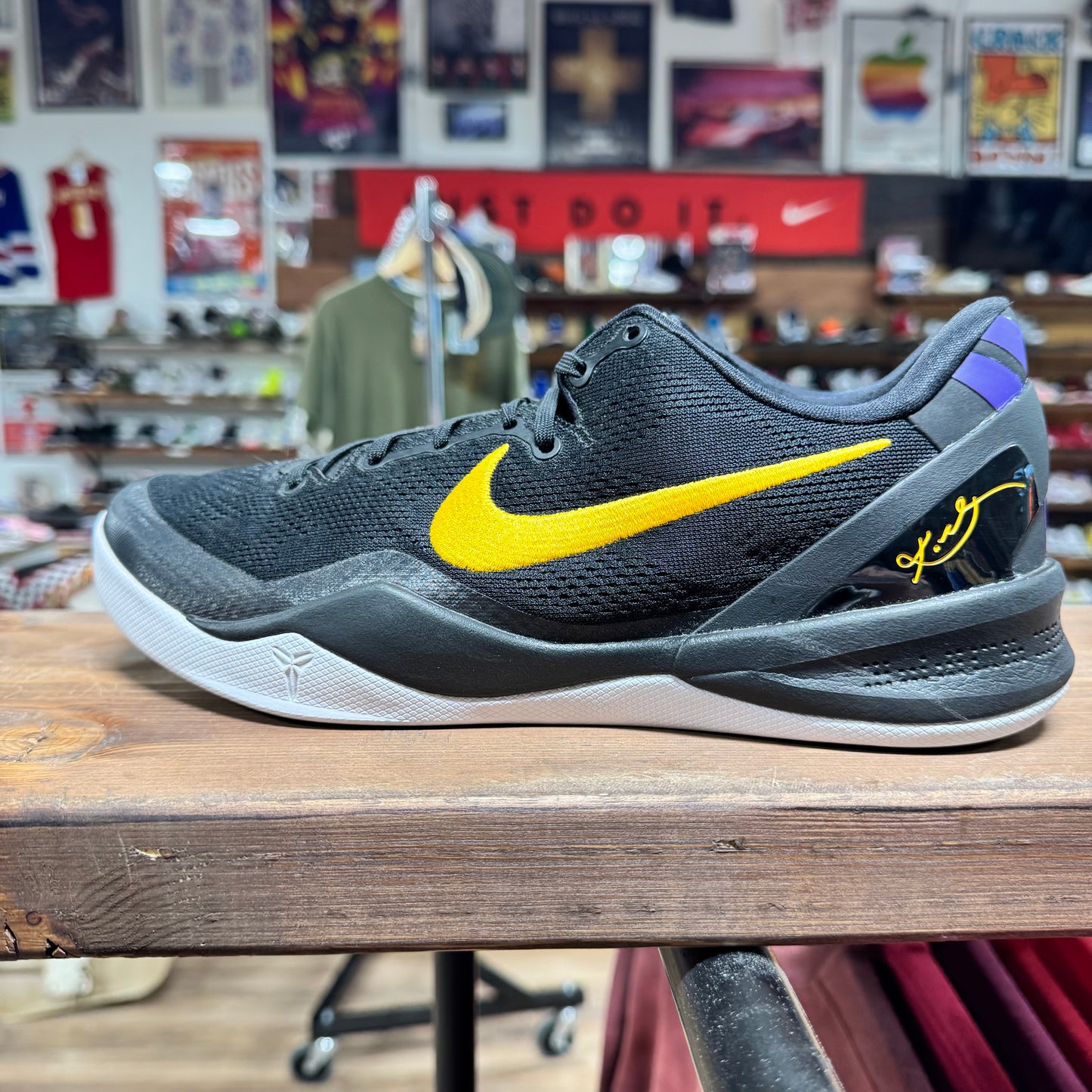 Nike Kobe 8 Protro 'Lakers Away' Size 10.5