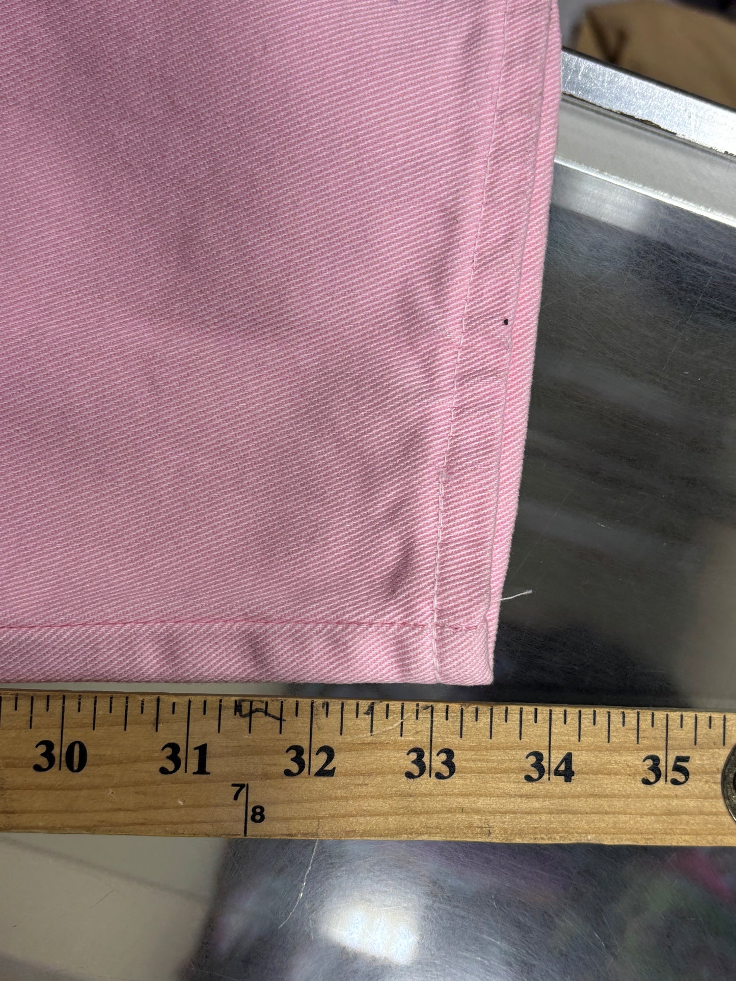 Vintage 90's Women's Ozark Jeans Pink High Waisted Western Size 31x33 NWT