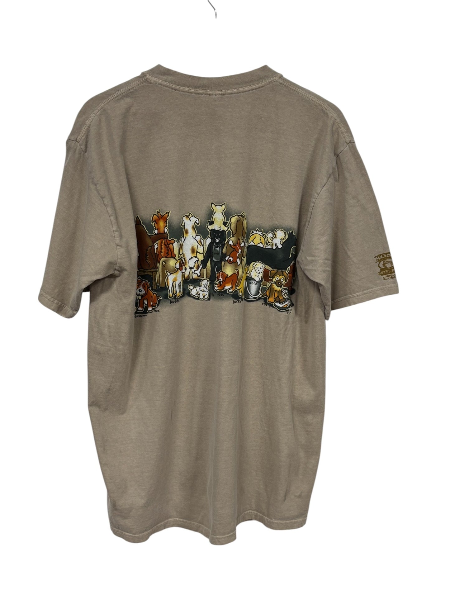 Vintage 00's Adopt a Dog Animal Rescue Graphic Tee Size Large