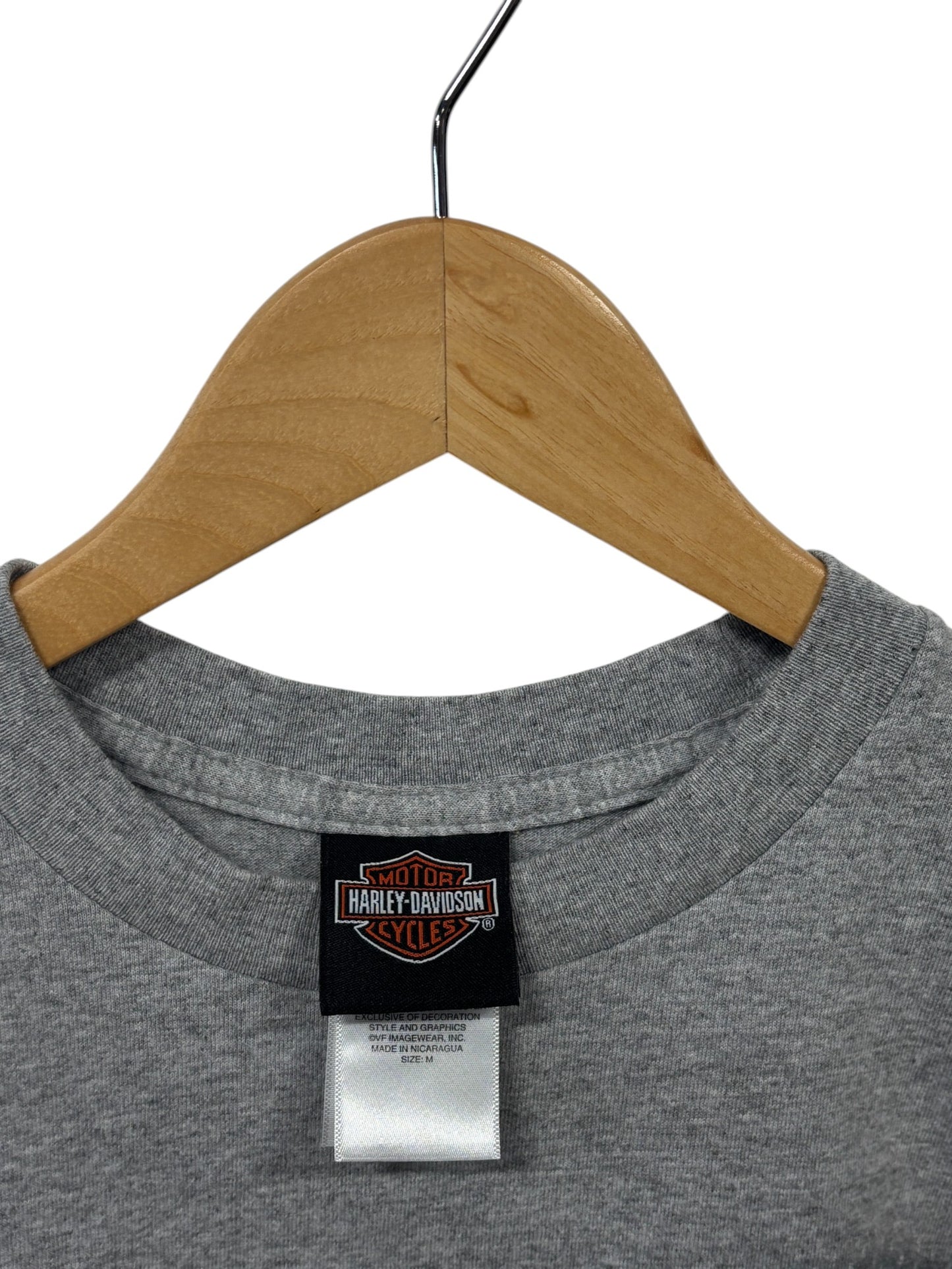 Harley Davidson Penn State Nittany Lions Cutoff Biker Tee Size Medium