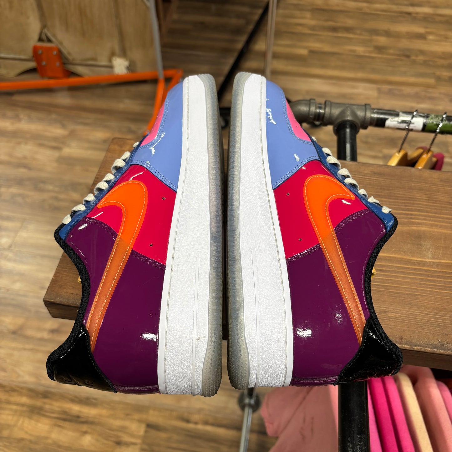 Nike Air Force 1 Low 'UNDFTD Total Orange' Size 11