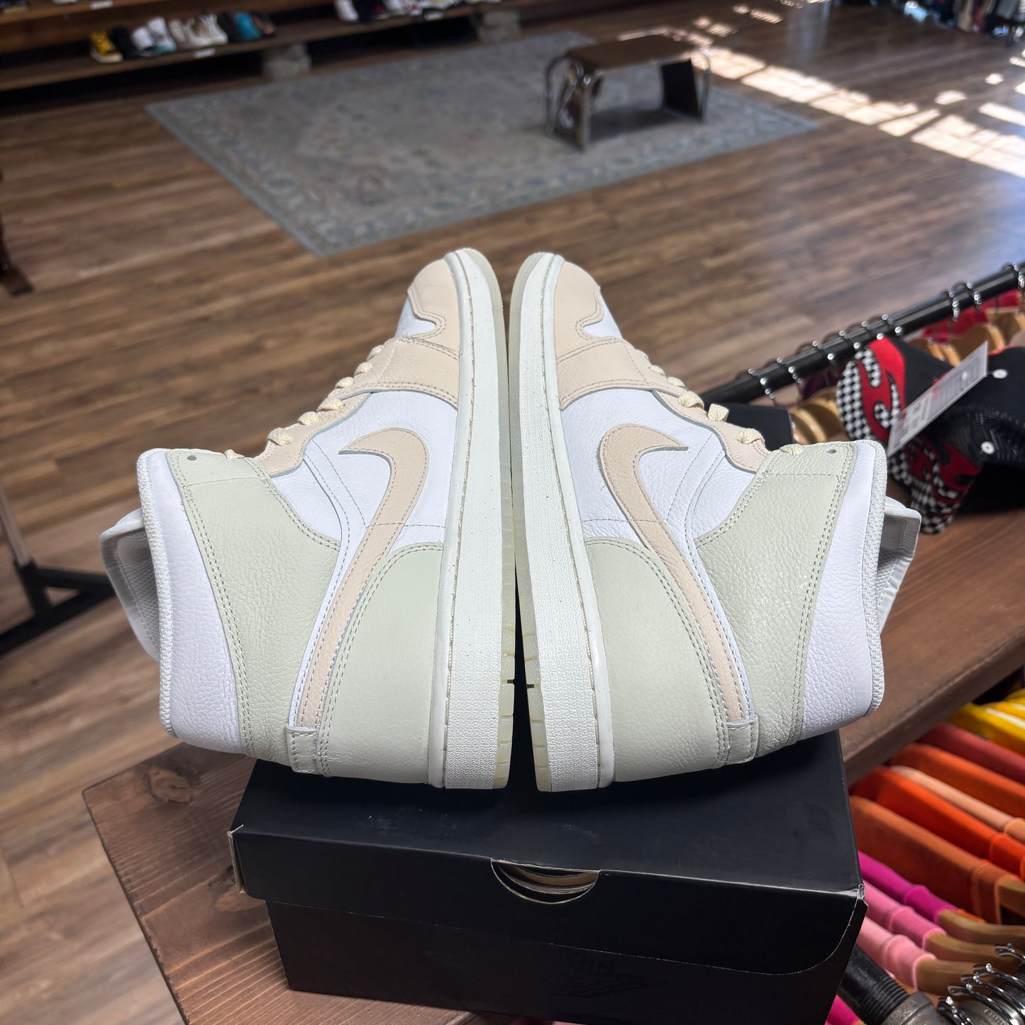 Jordan 1 Mid 'White Sea Glass' Size 11.5