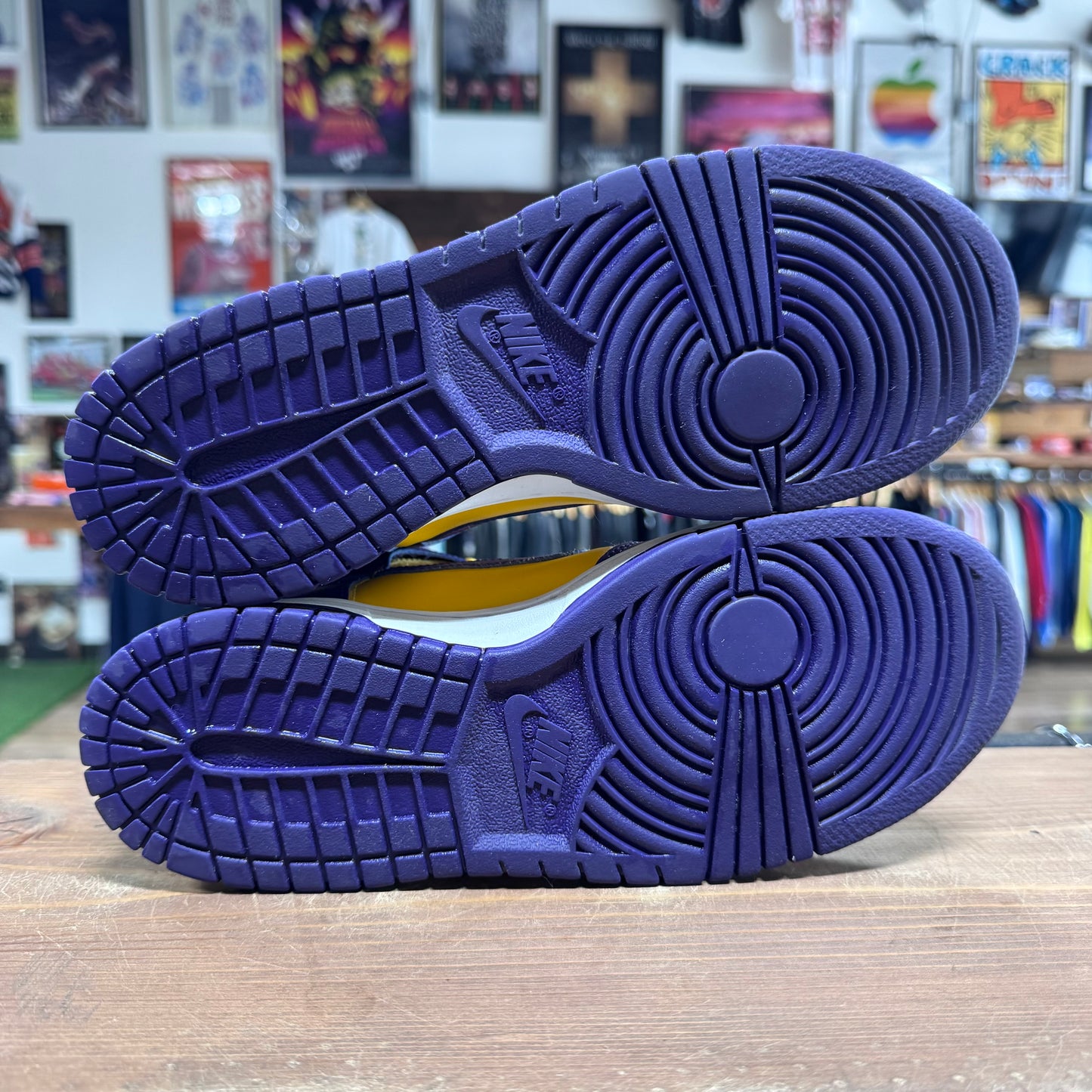 Nike Dunk High 'Lakers' Size 7Y