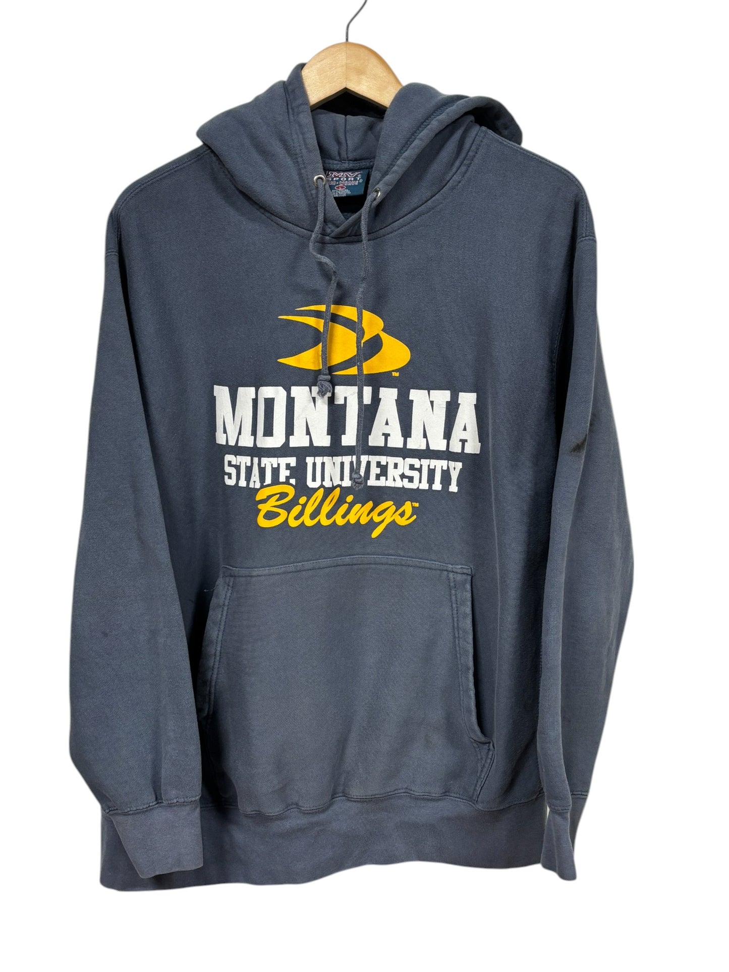 Vintage 00's Montana State University Billings Hoodie Pro Weave Size Large
