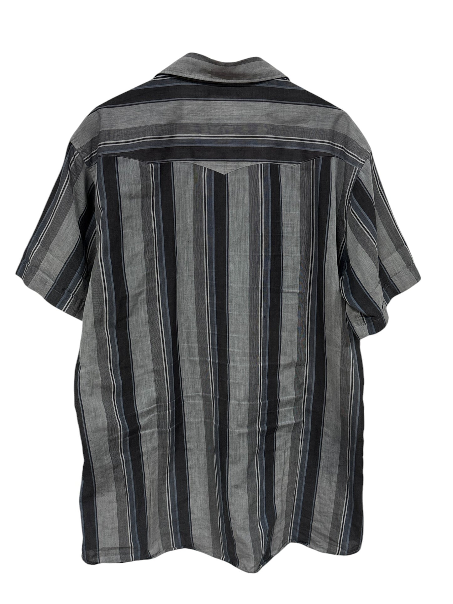Vintage Corral West Ranch Wear Pearl Snap Short Sleeve Button Up Size XL