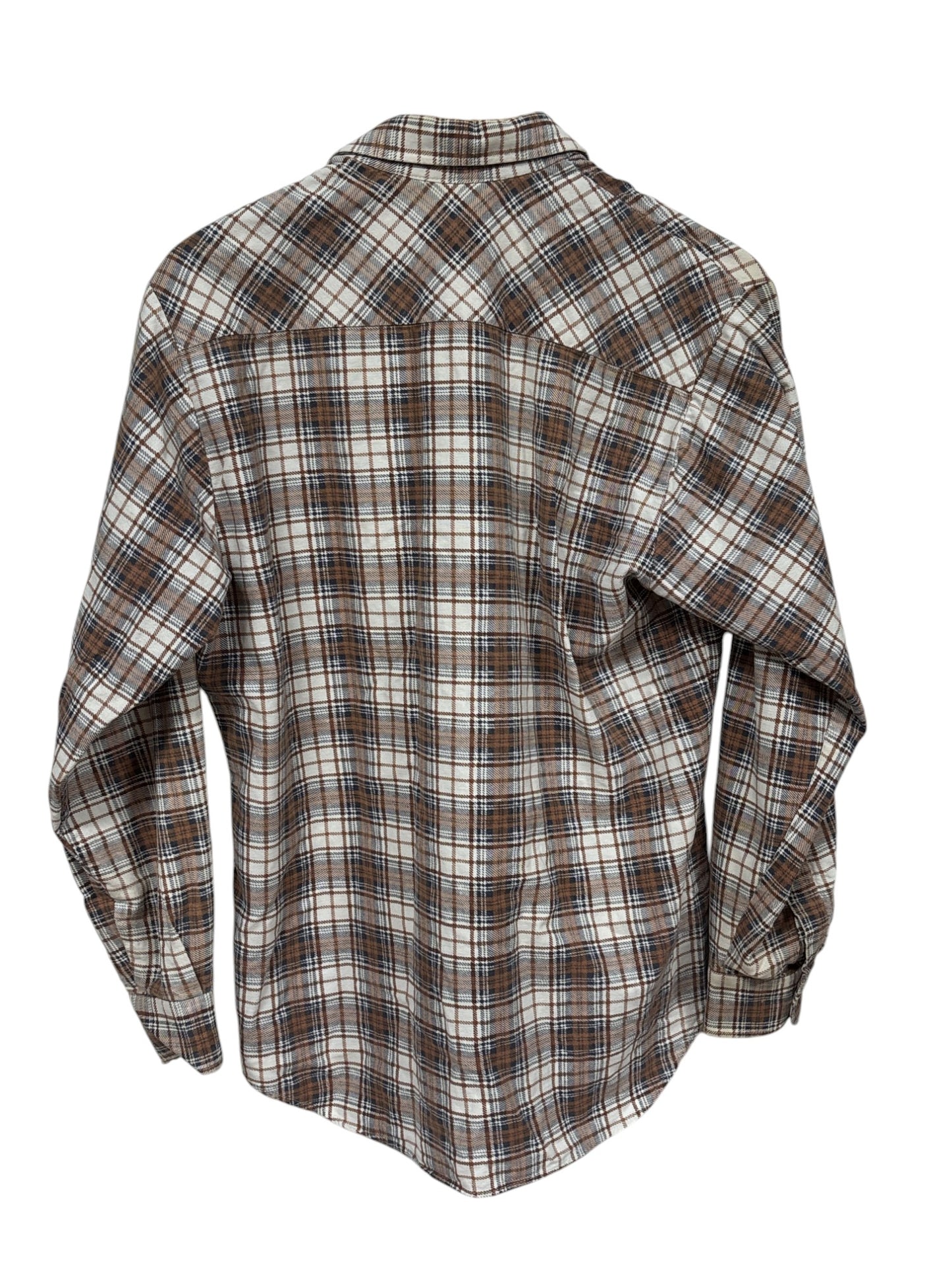Vintage Repage Plaid Button Up Flannel Shirt Size XL