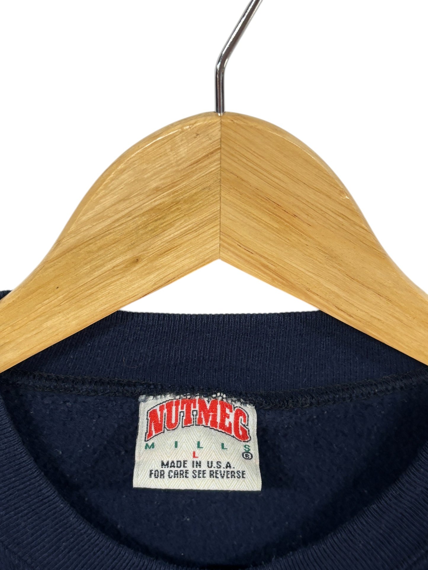 Vintage 90's Nutmeg Dallas Cowboys NFL Logo Crewneck Sweater Size Large