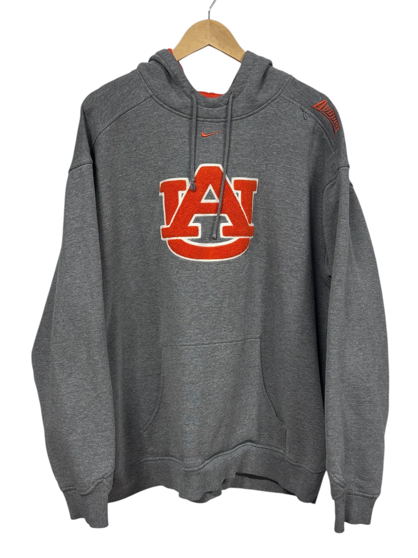Vintage 00's Nike Auburn University Center Swoosh Hoodie Size XL
